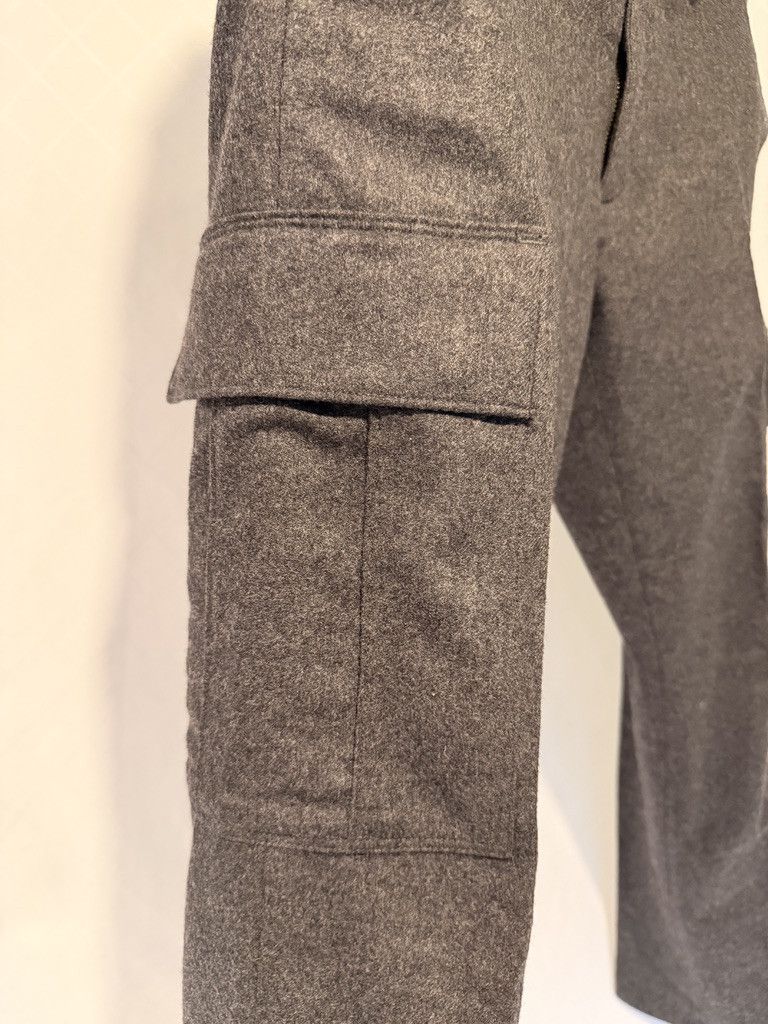 Ralph Lauren Ralph Lauren Gray Flannel Cargo Trousers Size US 30 / EU 46 - 3 Thumbnail
