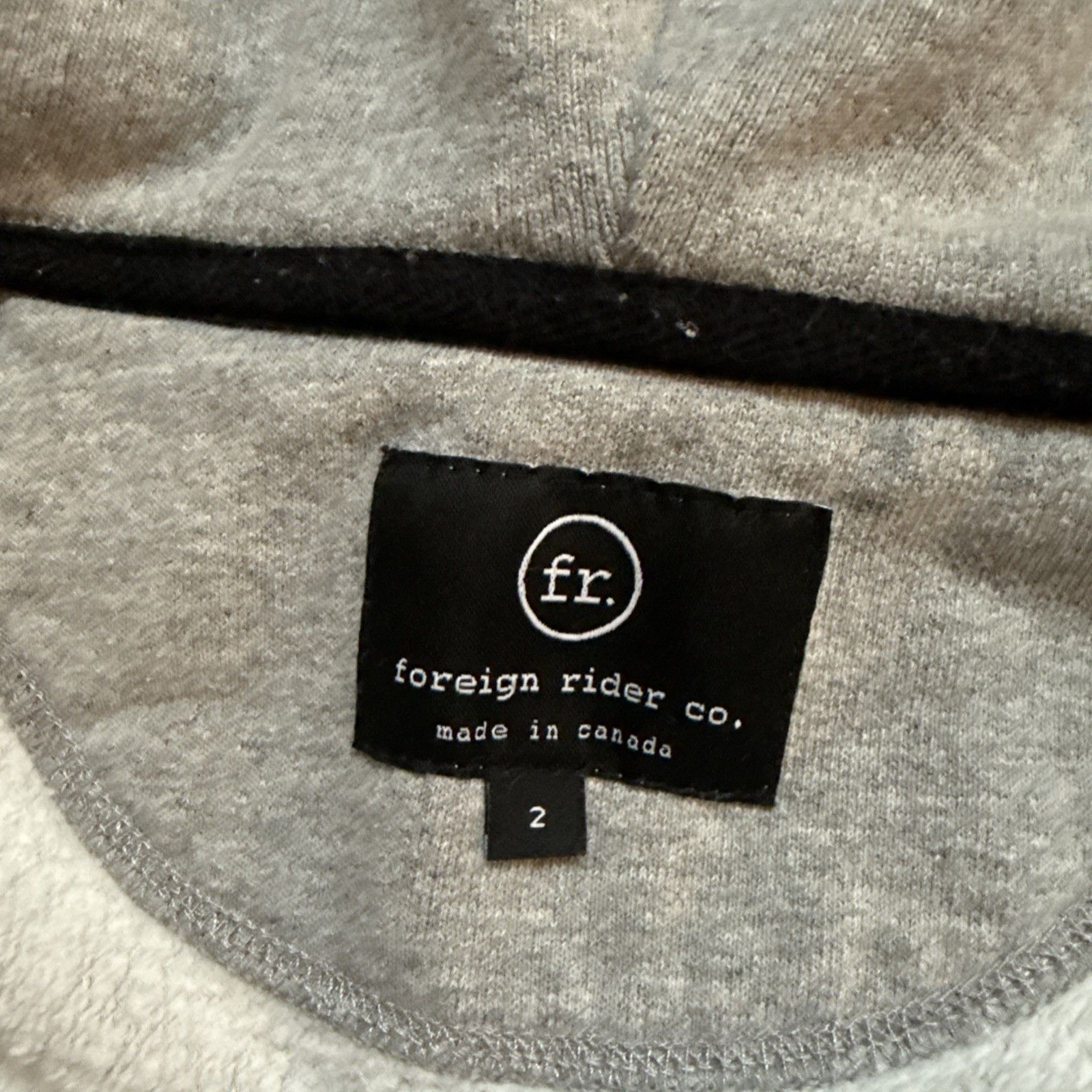 Other Foreign Rider Heavyweight Hooded Jacket Sweatshirt Size US M / EU 48-50 / 2 - 2 Thumbnail