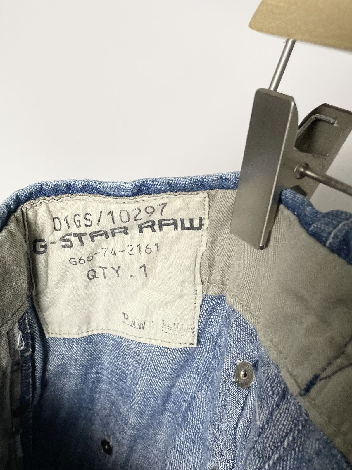 G-Star G-Star RAW Faded Distressed Vintage Washed Denim Work Jeans Size US 36 / EU 52 - 15 Thumbnail