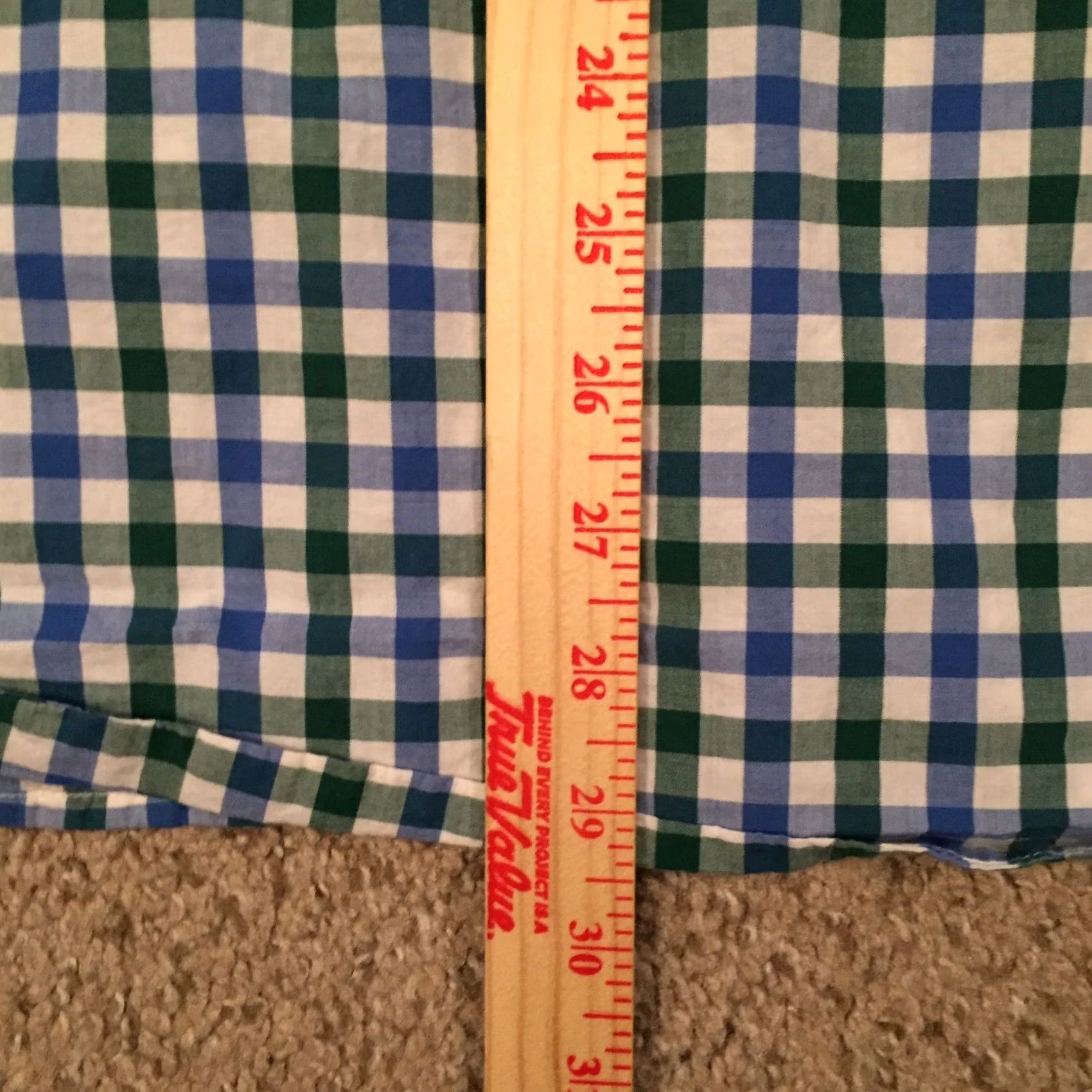 Old Navy Old Navy Shirt Men’s Large Slim Blue Green Check Long Sleeve Button Up Size US L / EU 52-54 / 3 - 7 Thumbnail