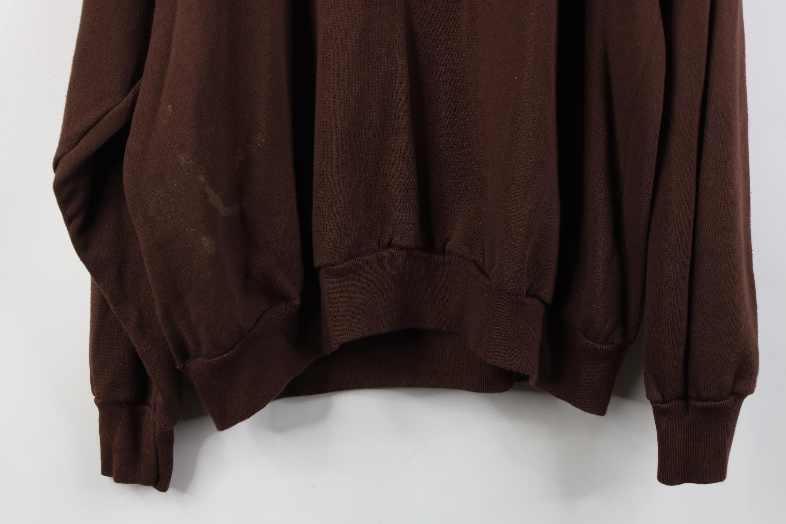 Vintage Vintage 80s Cleveland Browns Football Sweatshirt Brown USA Size US XL / EU 56 / 4 - 16 Thumbnail