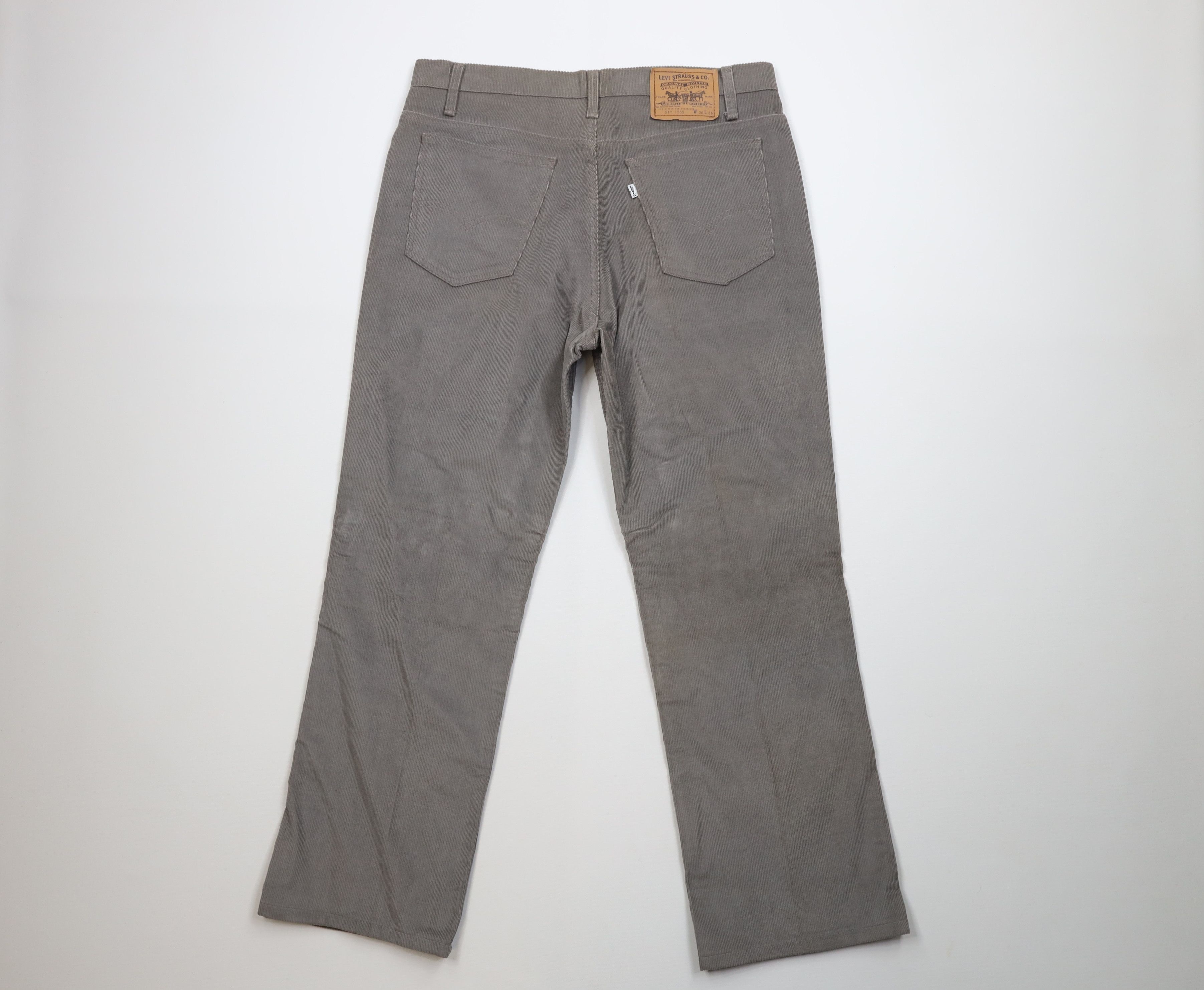 Levi's Vintage 80s Levis 517 Wide Leg Bootcut Corduroy Pants Size US 36 / EU 52 - 10 Thumbnail