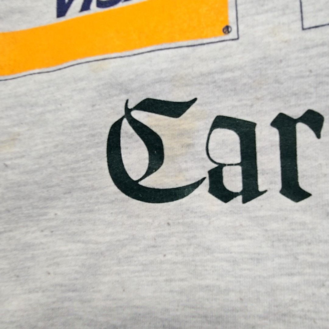 Jerzees Vintage Visa MasterCard Cards Sweatshirt Christmas Grey XL Size US XL / EU 56 / 4 - 8 Thumbnail