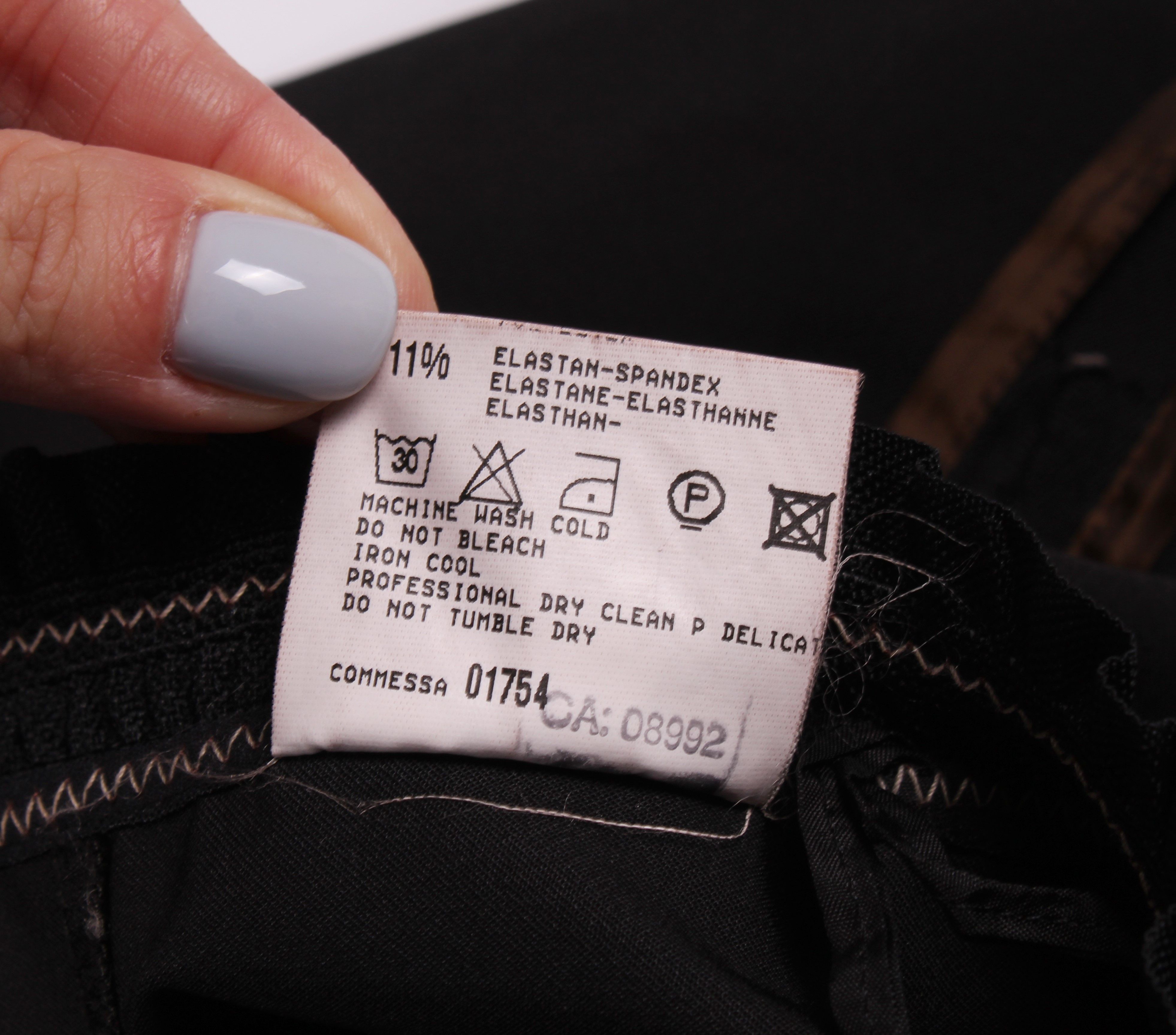 Marithe + Francois Girbaud Vintage Marithe Francois Girbaud Cropped Trousers Size 30" / US 8 / IT 44 - 6 Thumbnail