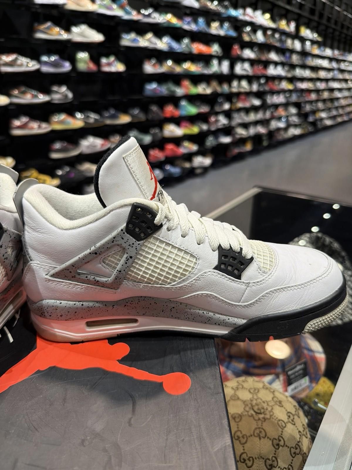 Jordan Brand Air Jordan Retro 4 White Cement 2016 Size 8.5 OG Authentic Size US 8.5 / EU 41-42 - 9 Thumbnail