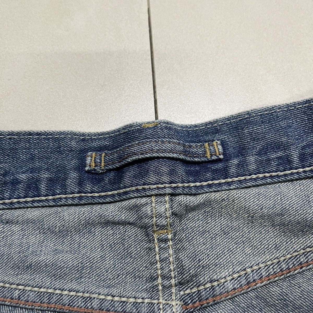 Hysteric Glamour × If Six Was Nine × Le Grande Bleu (L.G.B.) G.O.A Nimes Distressed Jeans Size 28" / US 6 / IT 42 - 6 Thumbnail