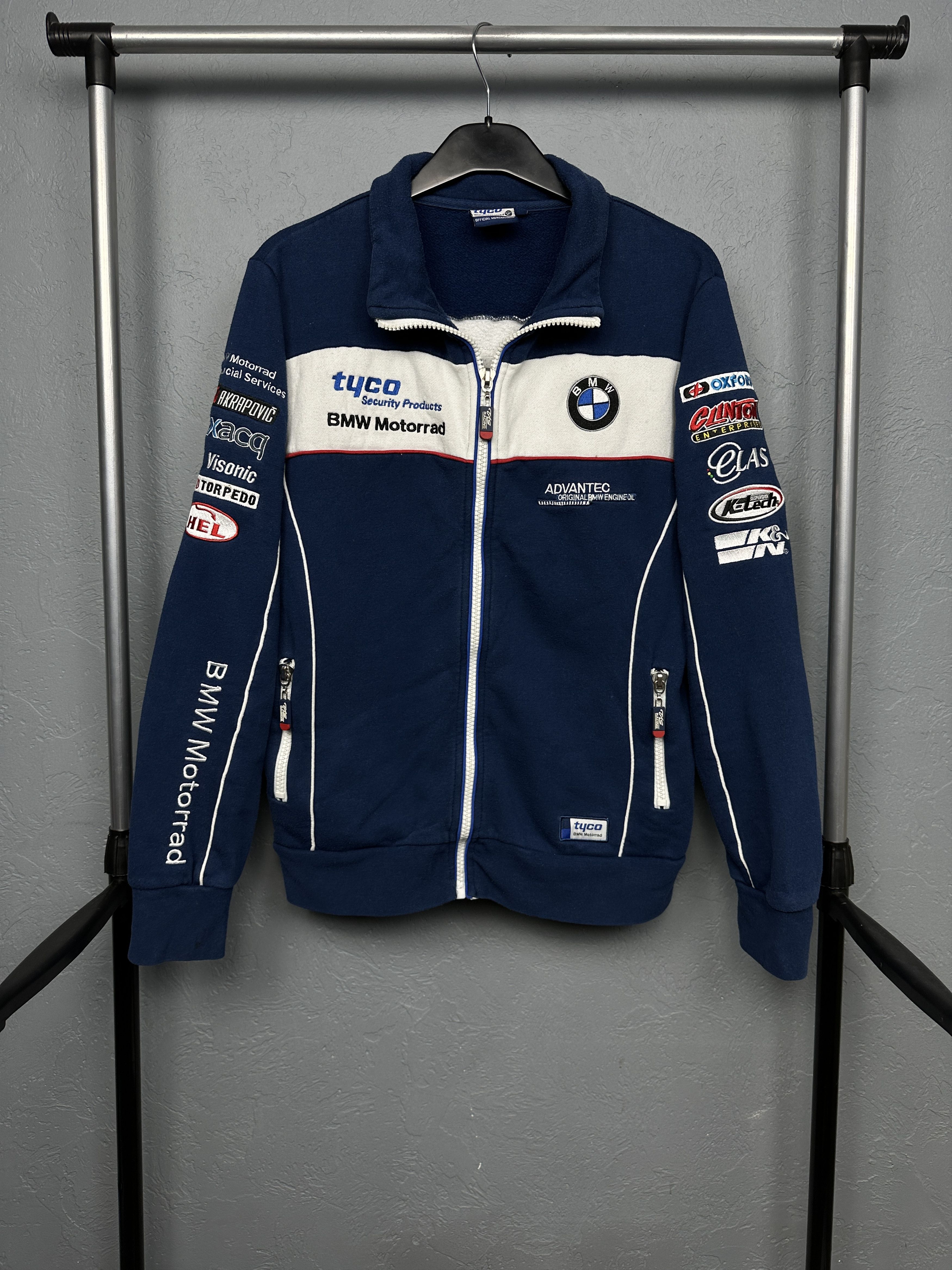 BMW BMW Racing Team Mens Full Zip Hoodie Sweatshirt Size US M / EU 48-50 / 2 - 1 Thumbnail