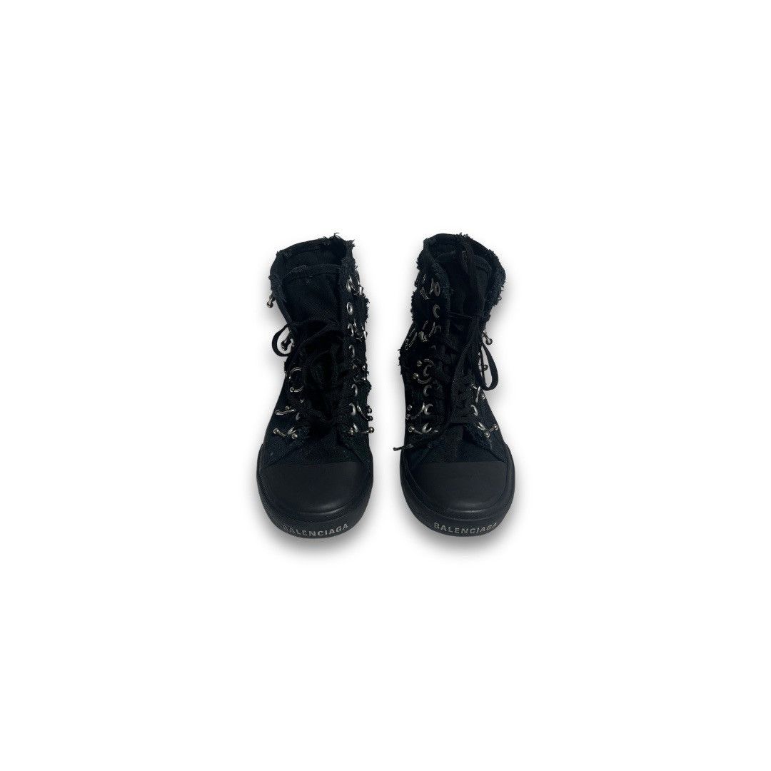 Balenciaga Balenciaga Paris Pierced Sneakers Size US 8.5 / EU 41-42 - 2 Thumbnail