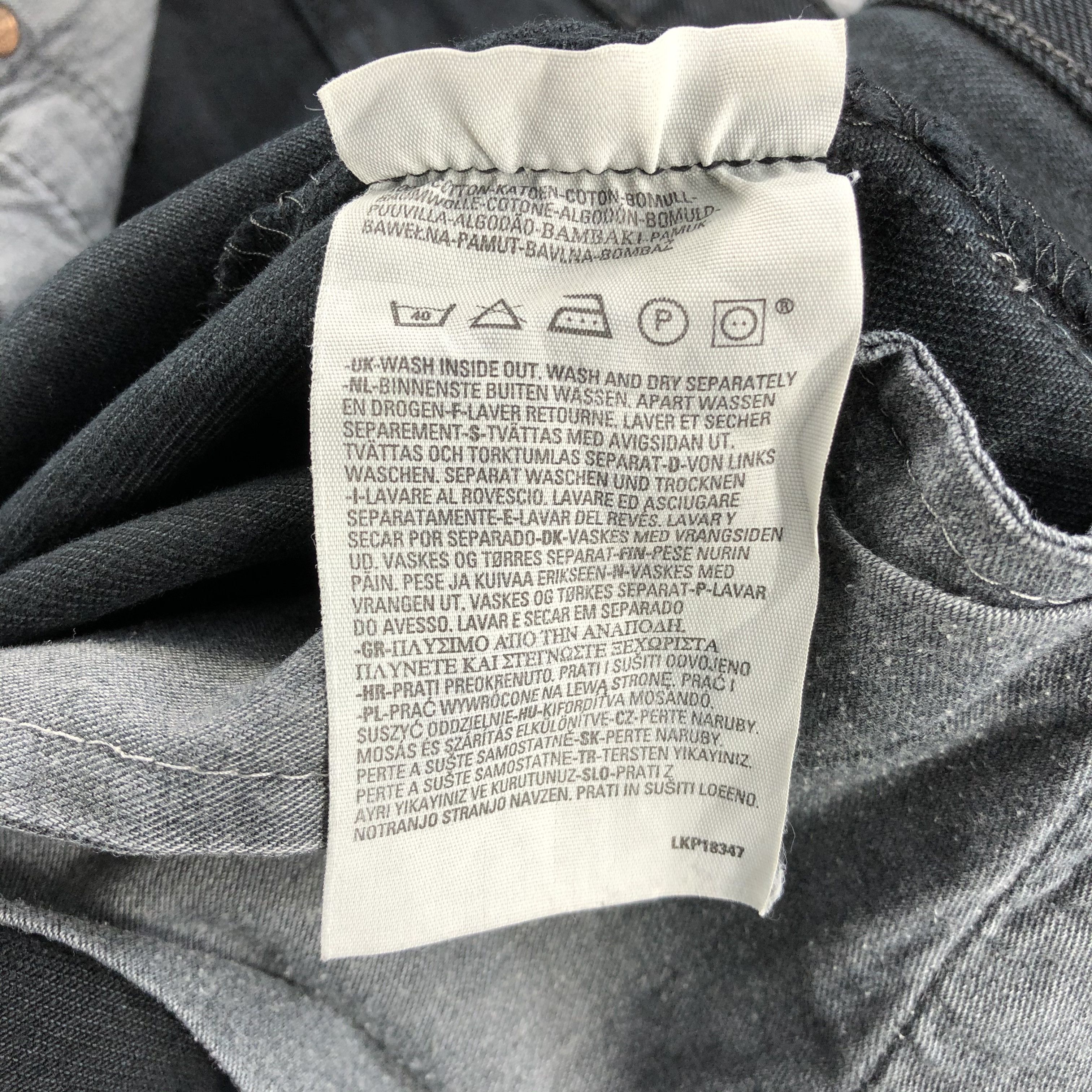 Levi's 90s Vintage Distress Levis 501 Jeans-J1412 Size US 35 - 11 Thumbnail