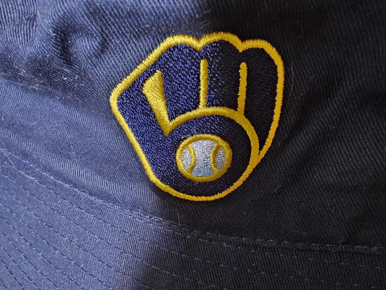 Designer Milwaukee Brewers Bucket Hat Glove Logo Miller Lite Beer Size ONE SIZE - 3 Thumbnail