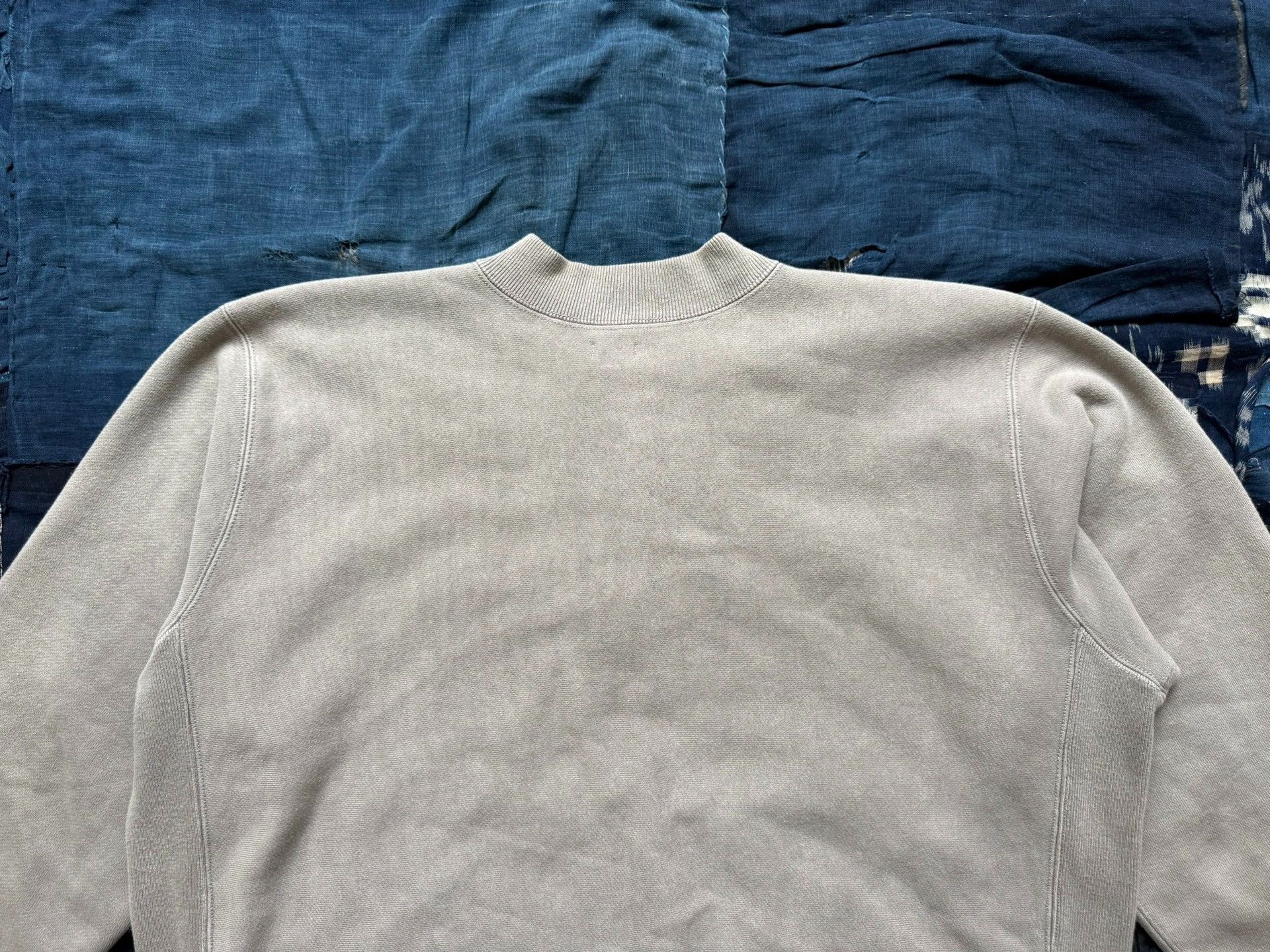 A.PRESSE A.PRESSE 25aw Vintage Half Zip Rib Sweater Size US L / EU 52-54 / 3 - 7 Thumbnail