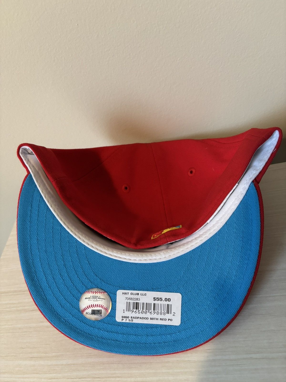Hat Club San Diego Padres Fitted Size 7 1/2 Hot Wheels HatClub Size ONE SIZE - 6 Thumbnail