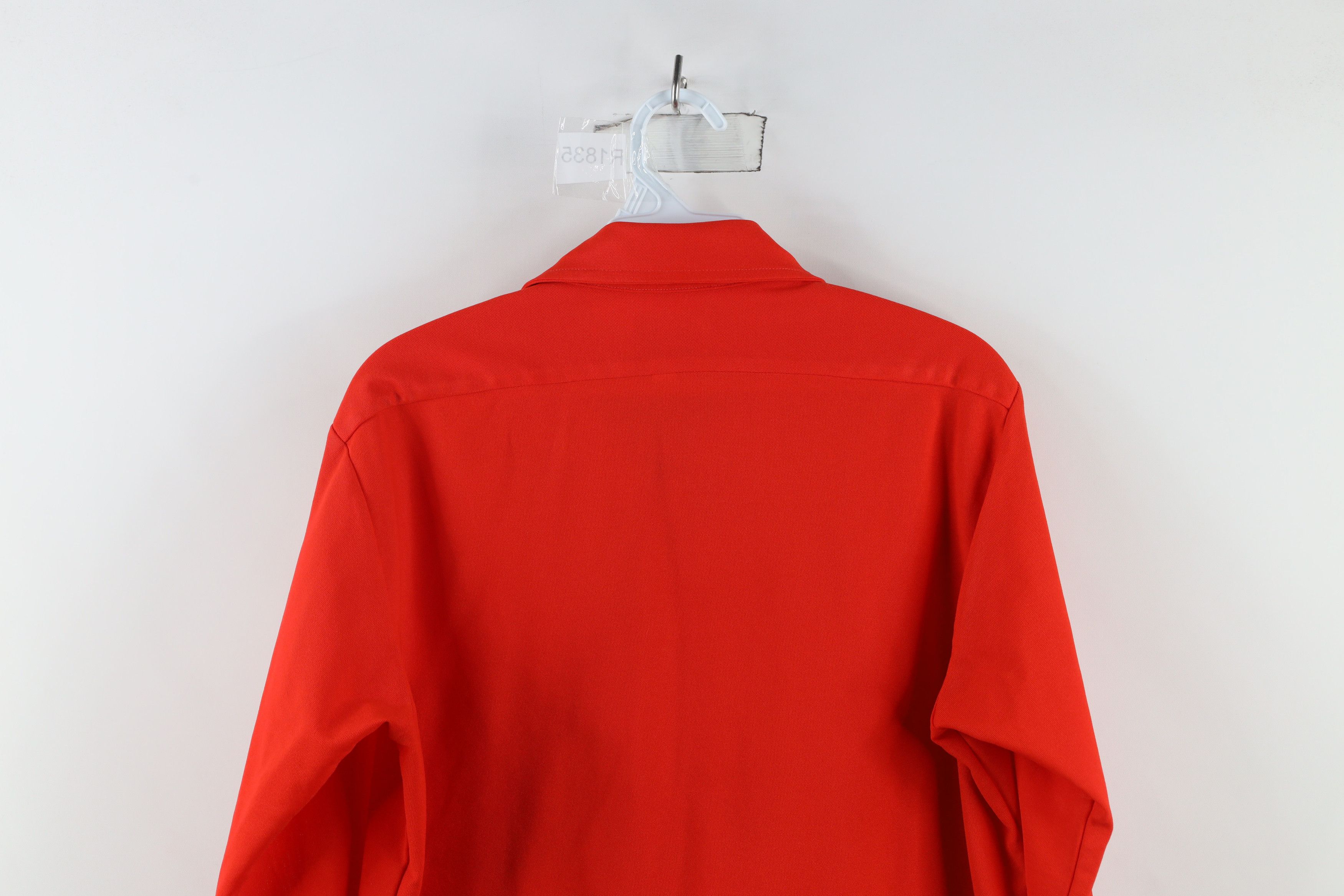 Vintage Vintage 60s 70s Streetwear Collared Button Shirt Red USA Size US M / EU 48-50 / 2 - 10 Thumbnail