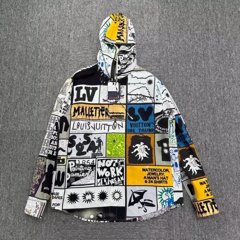 Louis Vuitton louis vuitton magazine style patchwork jacket-dmc Size US XL / EU 56 / 4 - 1 Thumbnail