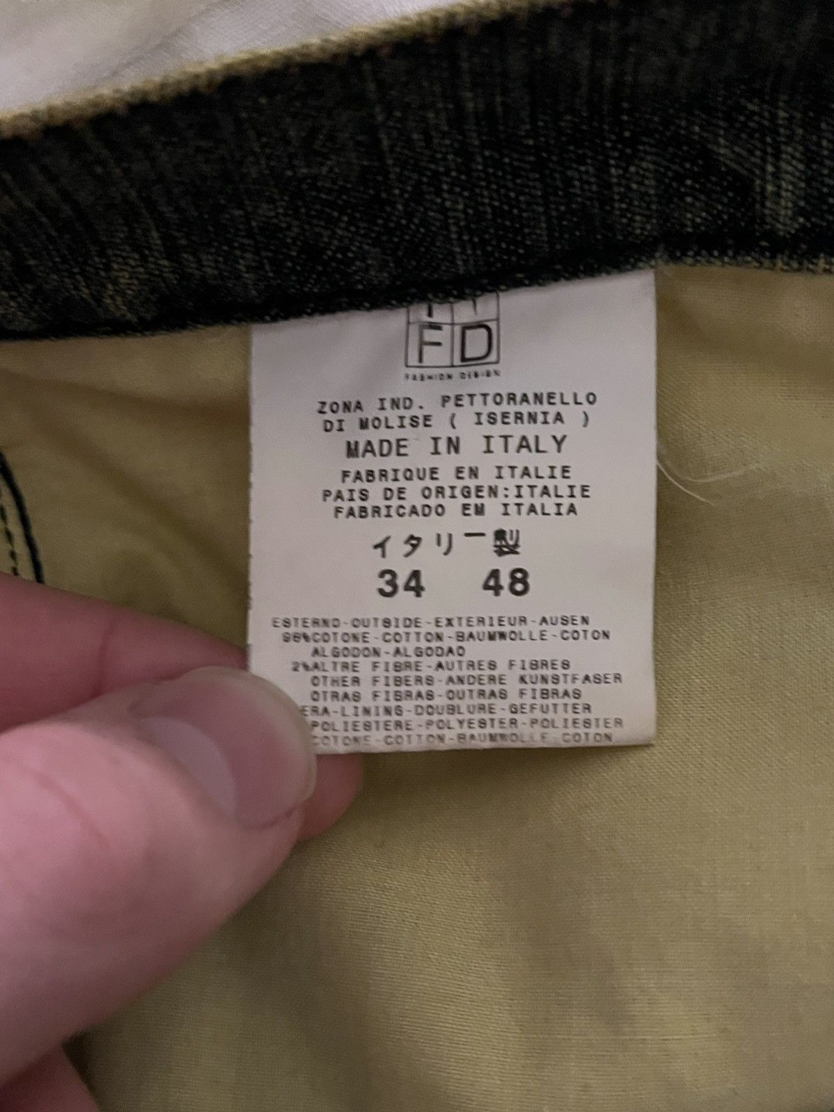 Just Cavalli Vintage Sandblasted Cavalli Jeans Size US 33 - 6 Thumbnail