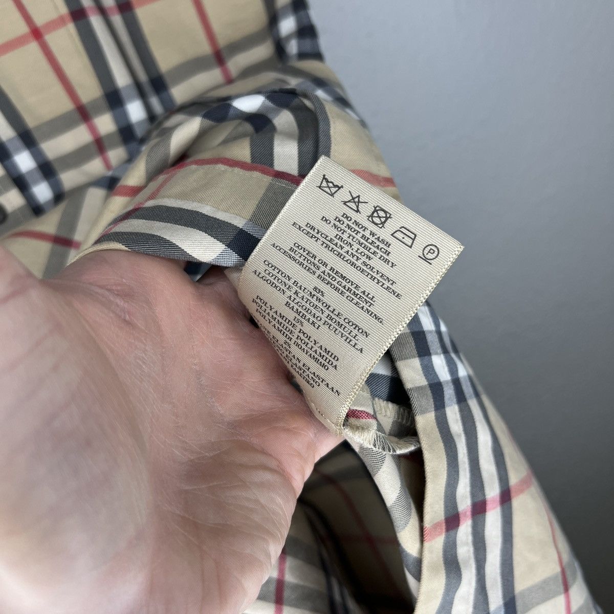 Burberry Burberry London Nova Check Button Up Dress Mini Retro Y2K Size M / US 6-8 / IT 42-44 - 7 Thumbnail