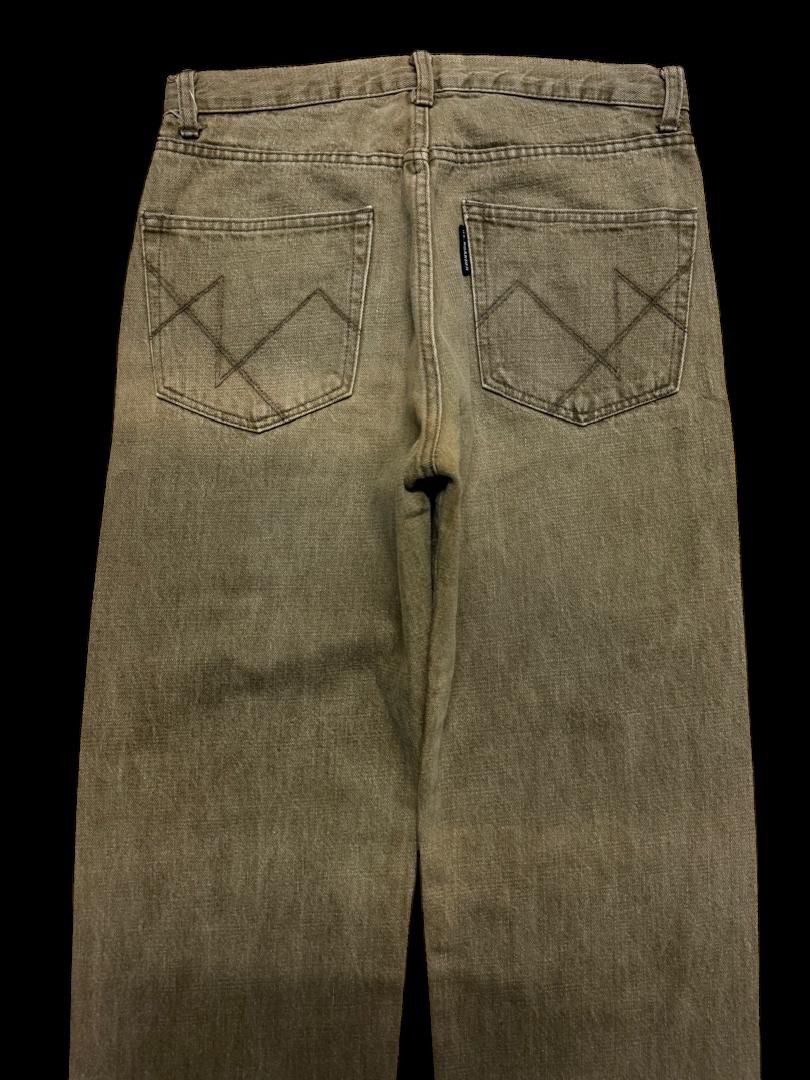 Japanese Brand Vintage 90s U.s Boarder Wide Loose Made in Japan Jeans Size US 30 / EU 46 - 13 Thumbnail