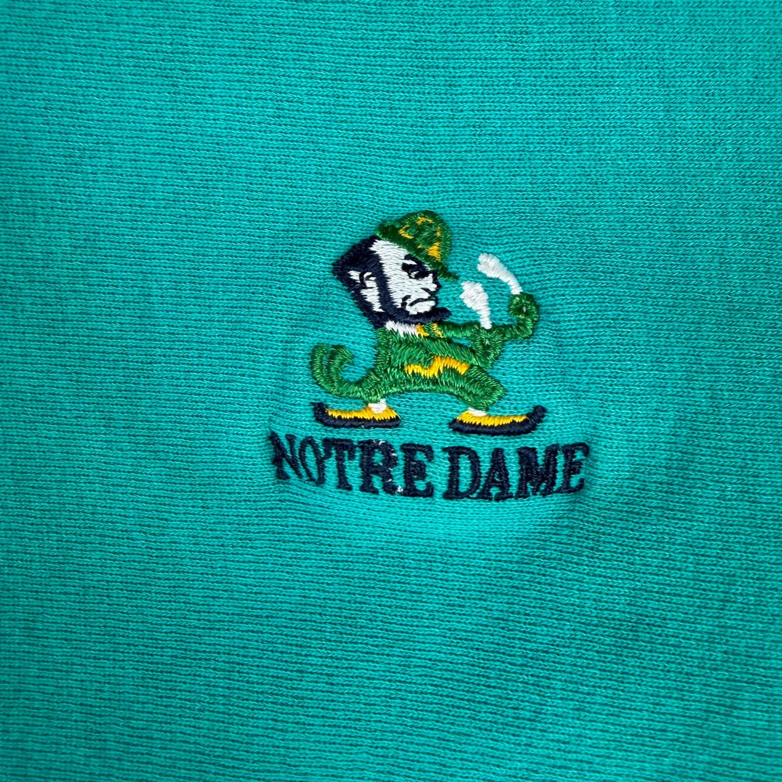Champion Vintage 90s Notre Dame Champion Reverse Weave Sweatshirt XL Size US XL / EU 56 / 4 - 3 Thumbnail