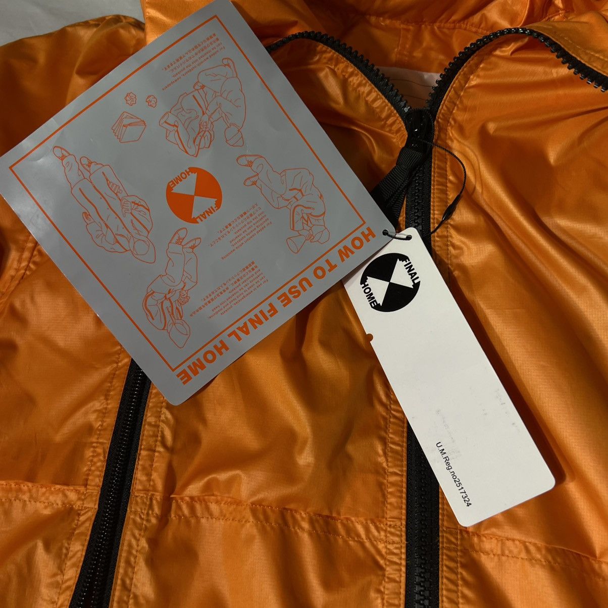 Final Home 90s Final home zip up jacket nylon parachute runway DS Size US XS / EU 42 / 0 - 10 Thumbnail