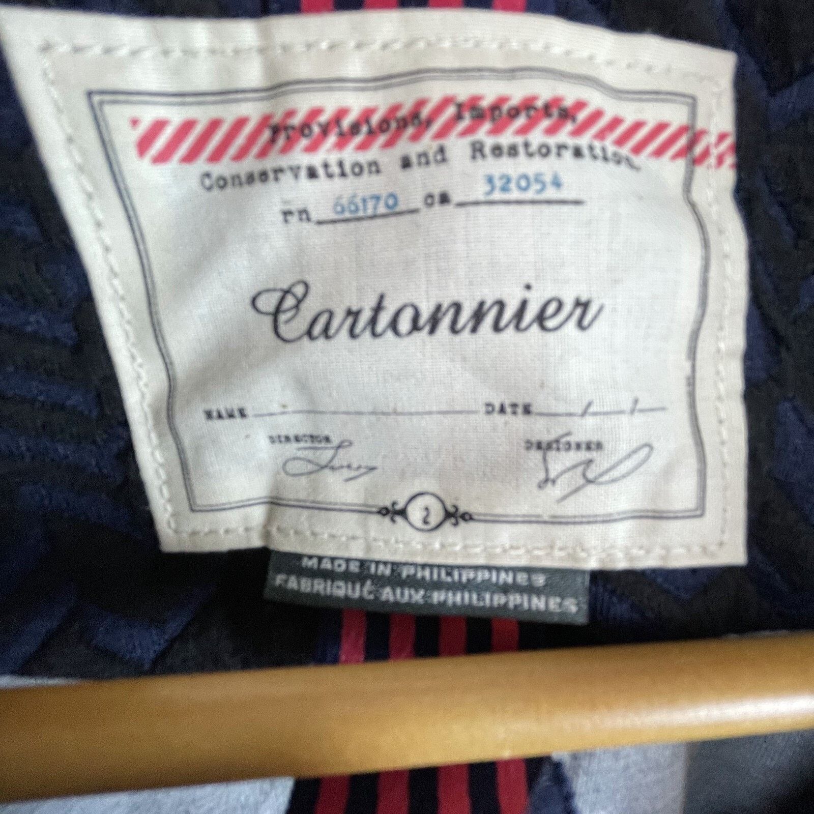 Anthropologie Anthro Cartonnier Bas Relief Blazer Womens 2 Blue Black Size XS / US 0-2 / IT 36-38 - 4 Thumbnail