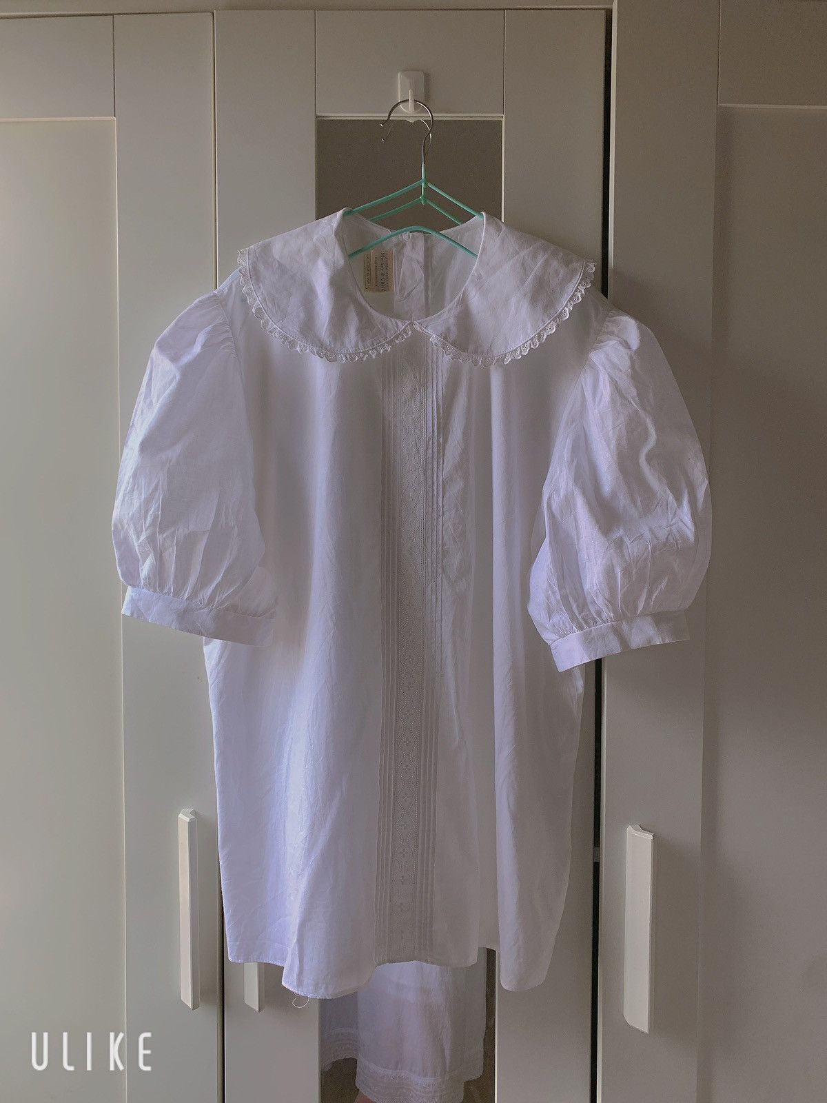 Vintage Laura Ashley vintage white blouse Size L / US 10 / IT 46 - 1 Thumbnail