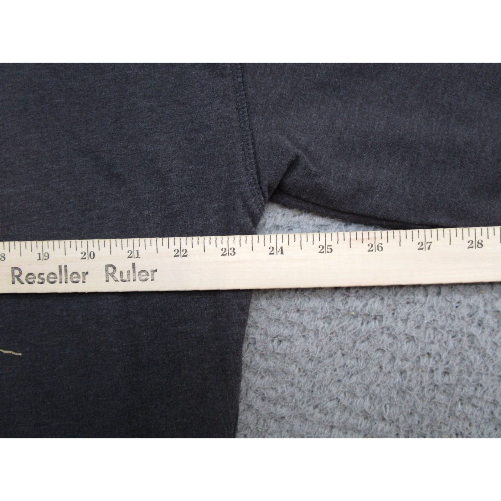 Vintage Maurices Sweatshirt Shirt Women's L Gray Punk Rock & Roll Free Spirit Graphic Pullover Crew Neck Raglan Sleeve Winter Spring Fall 〈 Size L / US 10 / IT 46 - 7 Thumbnail