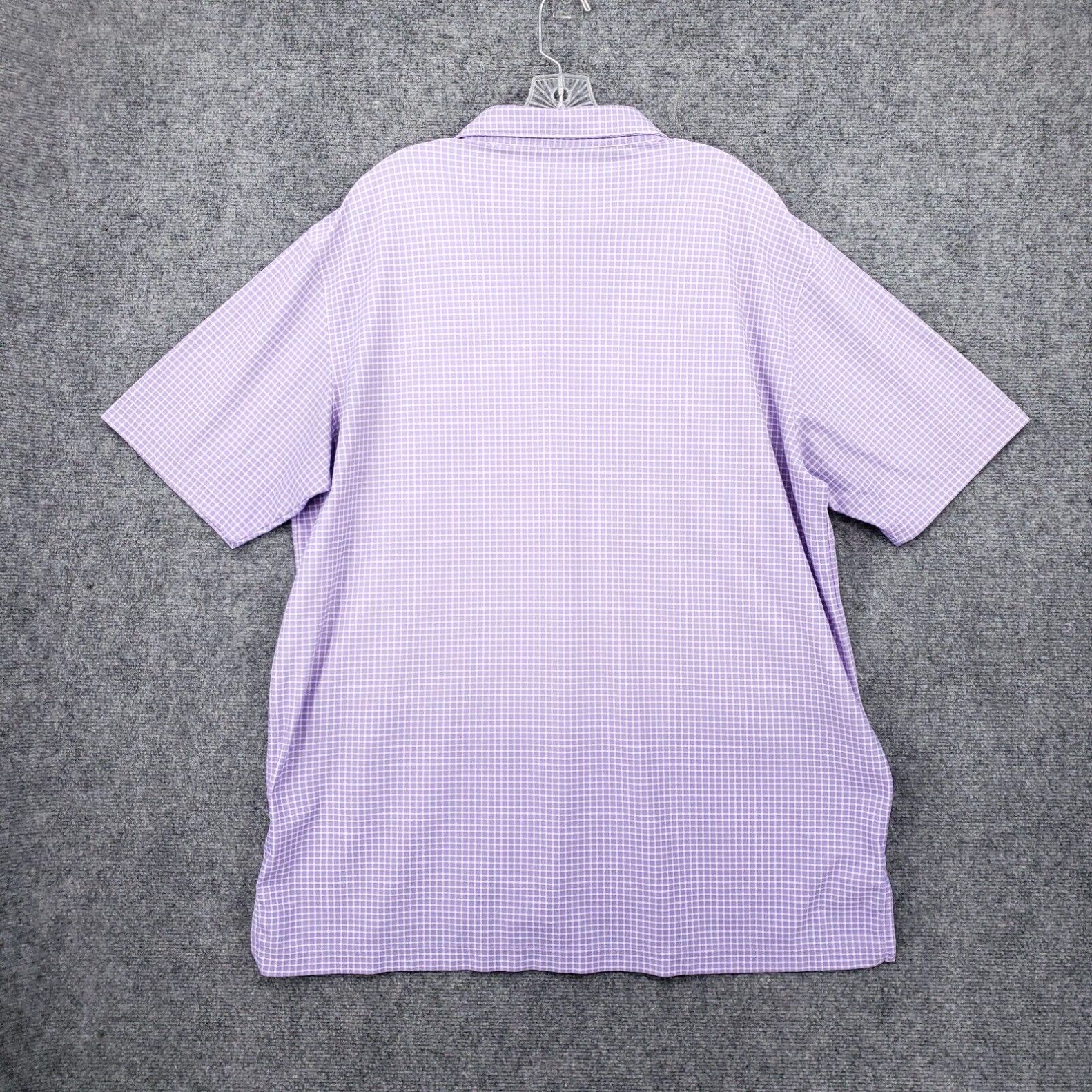 Peter Millar Summer Comfort Men's Performance Golf XL Short Sleeve retailer Purple Polo