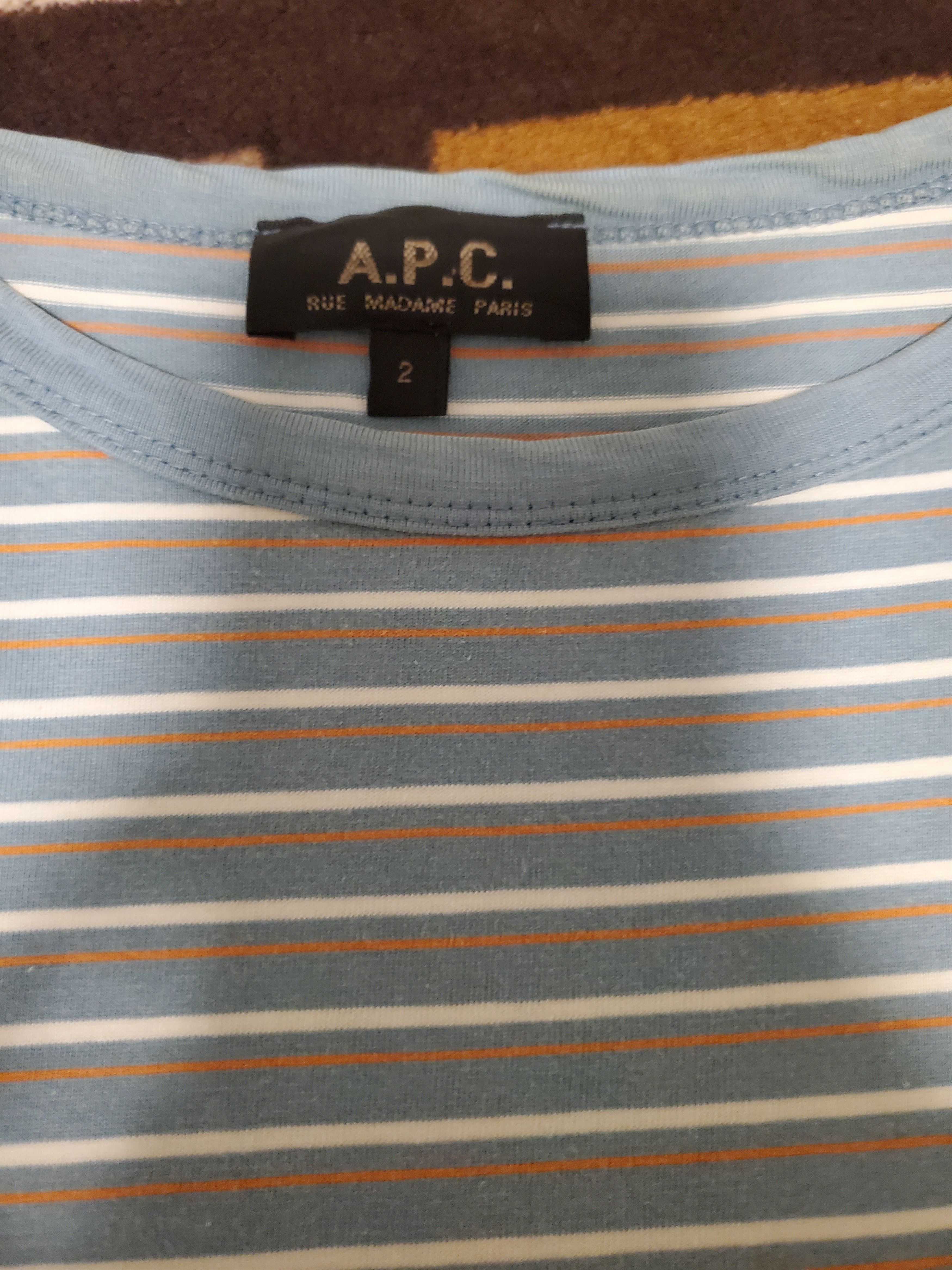 A.P.C. Striped Shirt Size US S / EU 44-46 / 1 - 2 Thumbnail