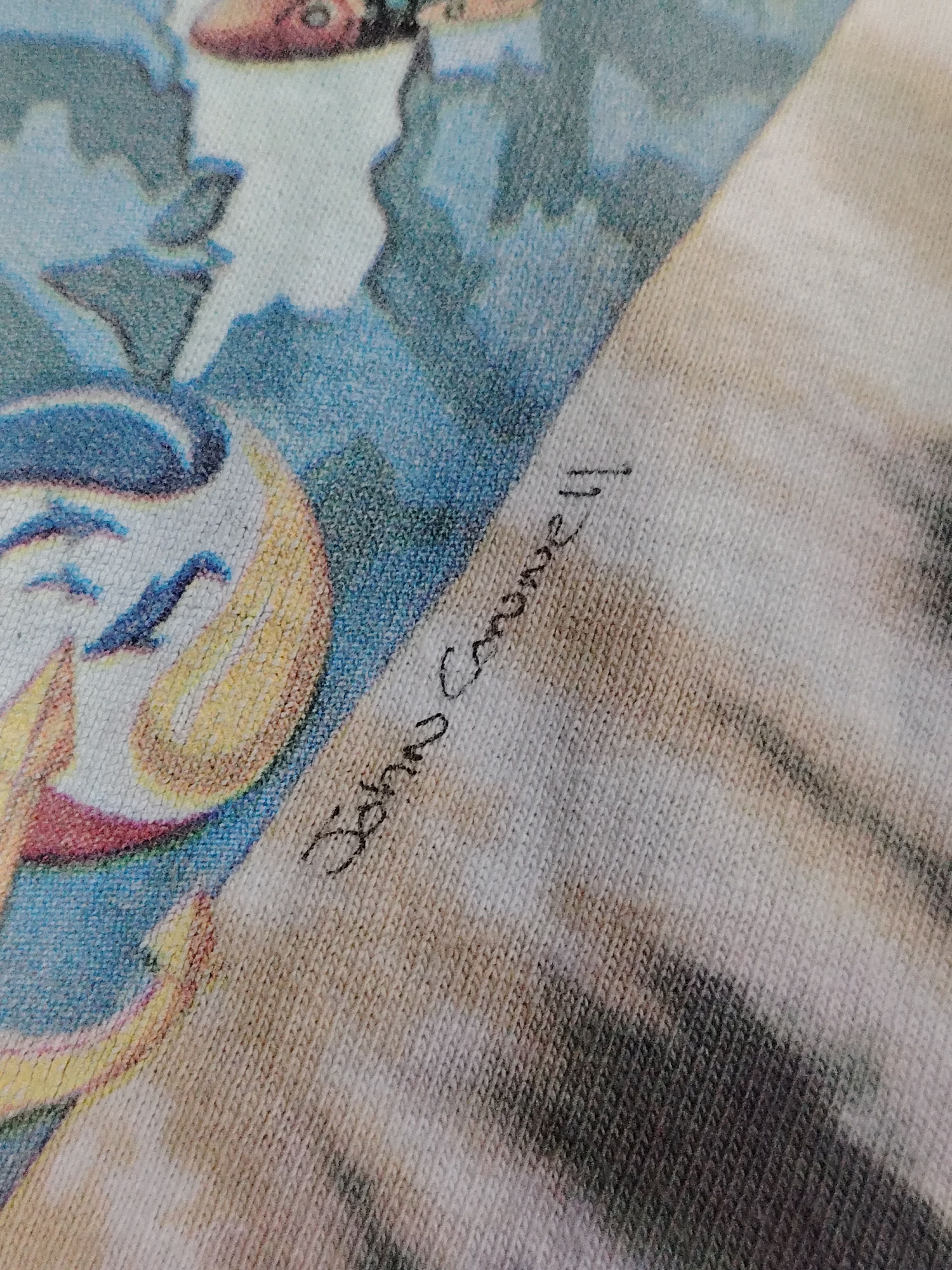 Liquid Blue Vintage 90s Liquid Blue John Connell "Ocean" tie-dye t-shirt Size US XL / EU 56 / 4 - 5 Thumbnail