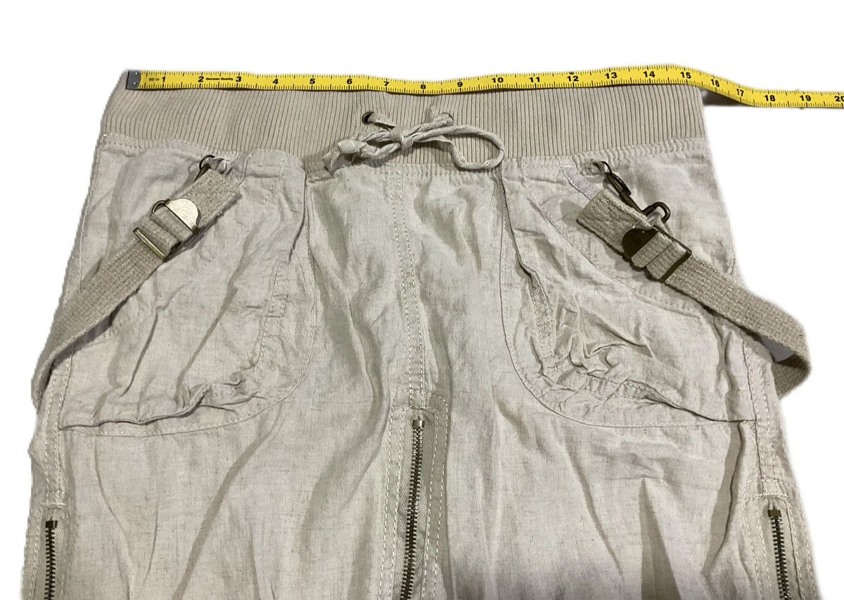 If Six Was Nine × Japanese Brand × Le Grande Bleu (L.G.B.) 🔥Y2K Archived G.O.A Flare Cargo Skirt Suspender Multi Zipper Size 30" / US 8 / IT 44 - 16 Thumbnail