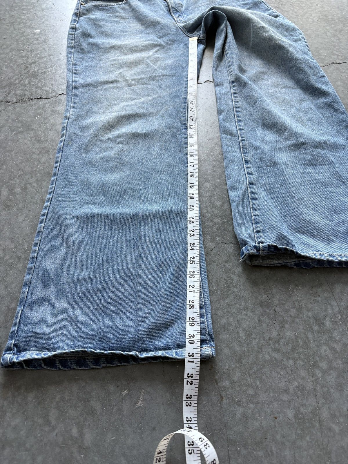 Ed Hardy Vintage Y2K Ed Hardy Denim Jeans Baggy Loose 32x31 Size US 32 / EU 48 - 11 Thumbnail
