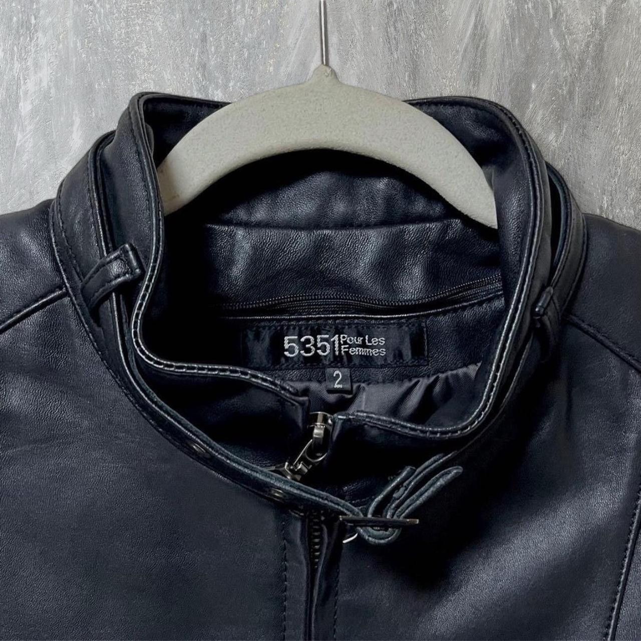 5351 POUR LES HOMMES 5351pour les hommes black lamb leather jacket Size US M / EU 48-50 / 2 - 3 Thumbnail