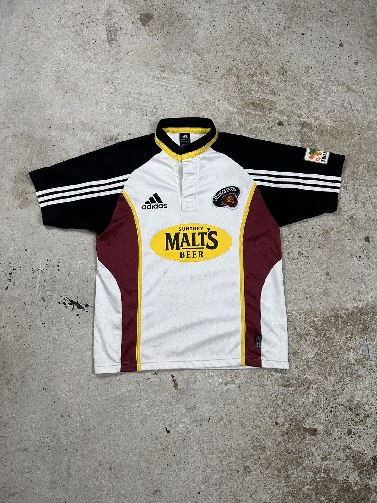 Adidas Vintage 2003 Suntory Sungoliath Tokyo Japan Adidas Jersey Size US L / EU 52-54 / 3 - 1 Thumbnail