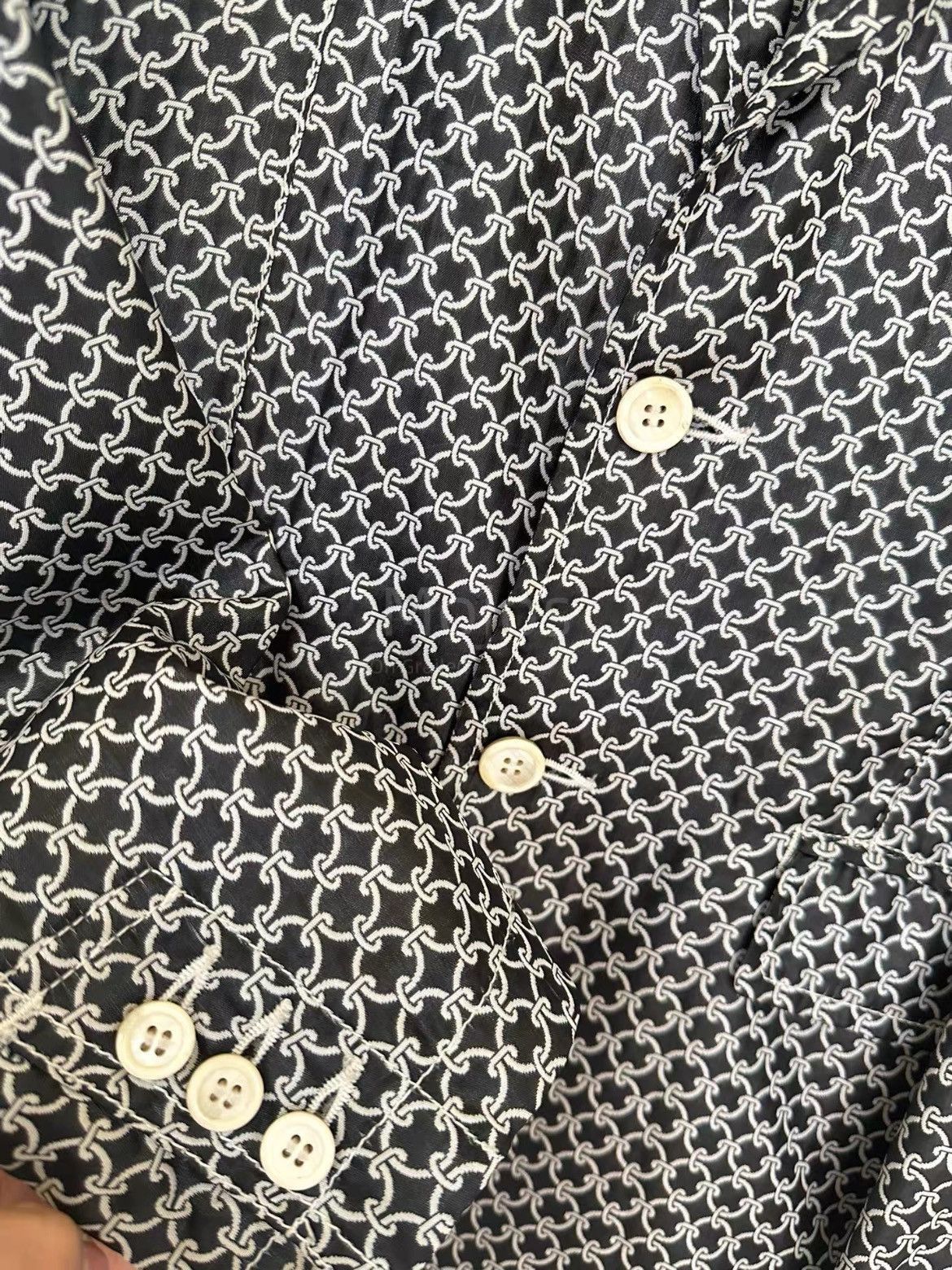 Comme Des Garcons Homme 12SS Chain Pattern Jacket