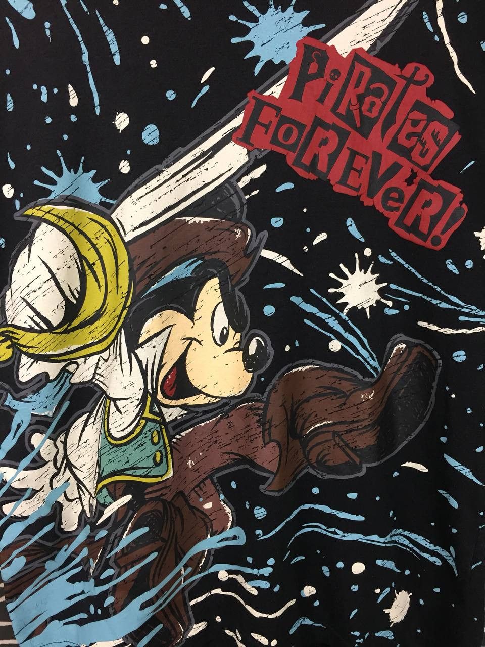 Disney Tokyo Disney Resort Mickey & Friends Pirates Summer AOP Tee Size US L / EU 52-54 / 3 - 4 Thumbnail