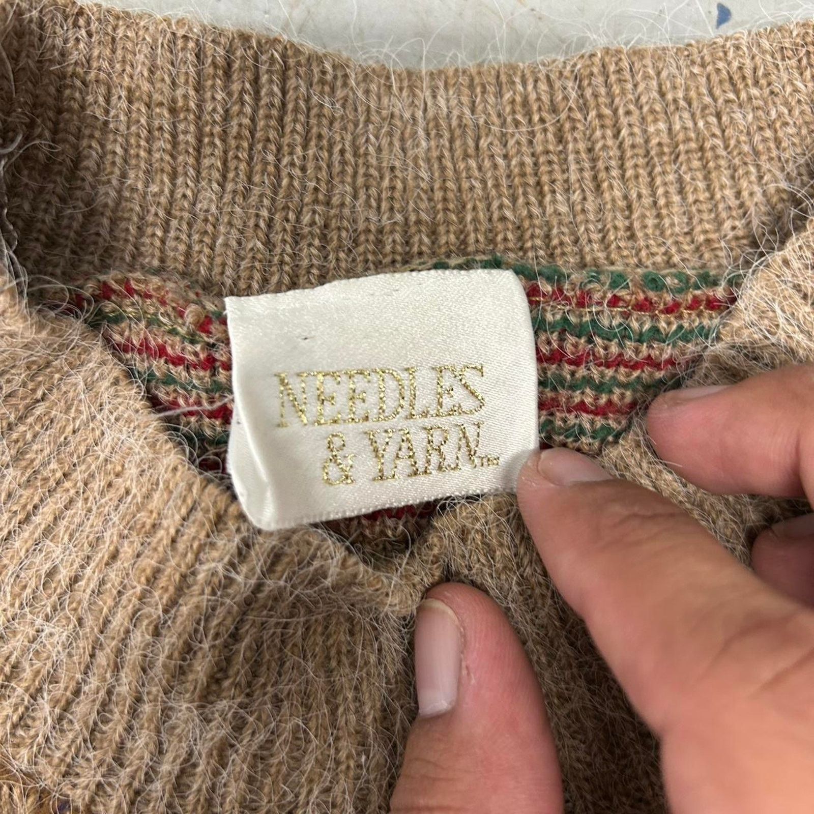 Other vintage Needles & yarn Southwestern multi-coloured sweater Size M / US 6-8 / IT 42-44 - 3 Thumbnail