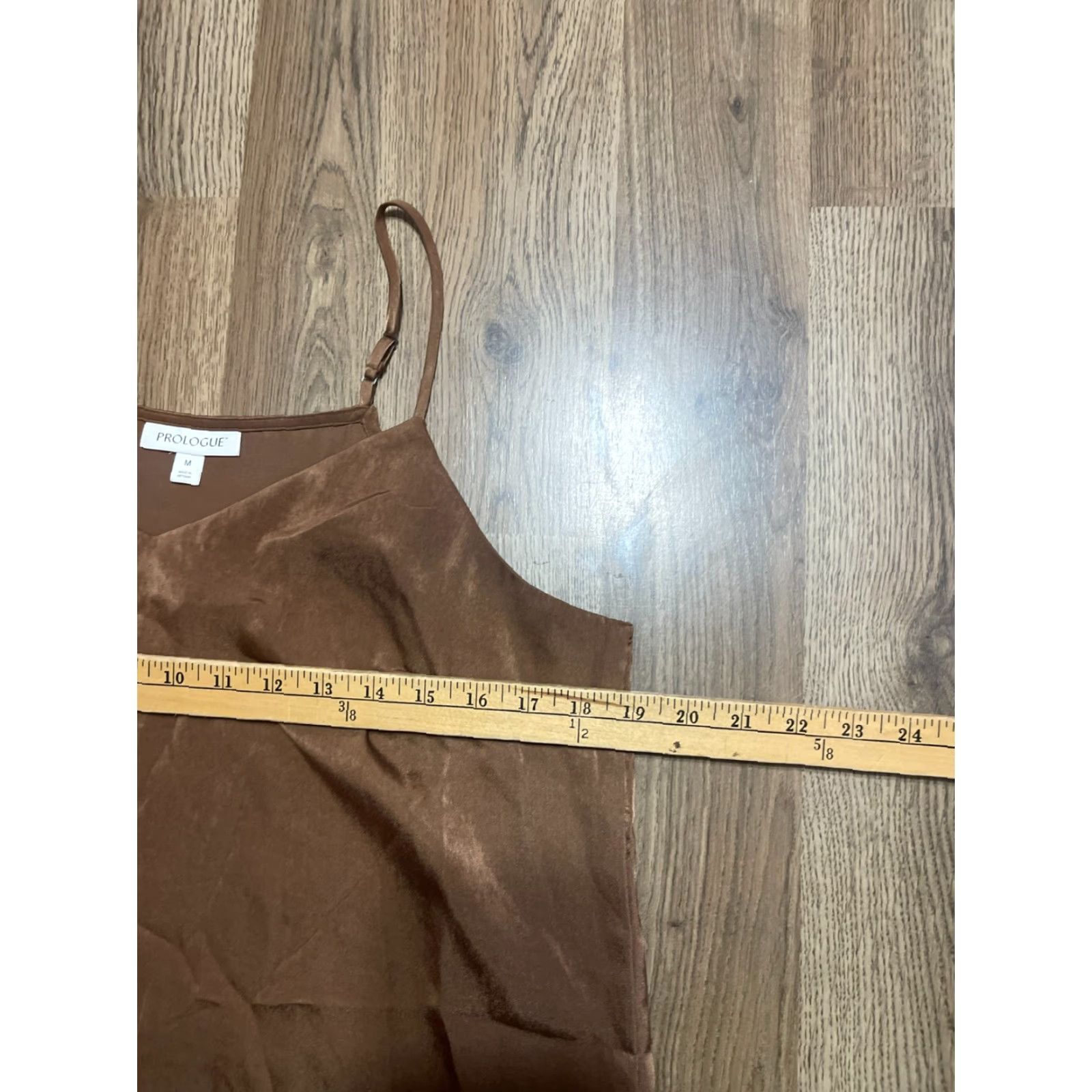 Vintage Prologue Tank Top Women's Size M Brown Sleeveless V-Neck Pullover Casual Modern Womens Tank M Brown Prologue Size M / US 6-8 / IT 42-44 - 6 Thumbnail