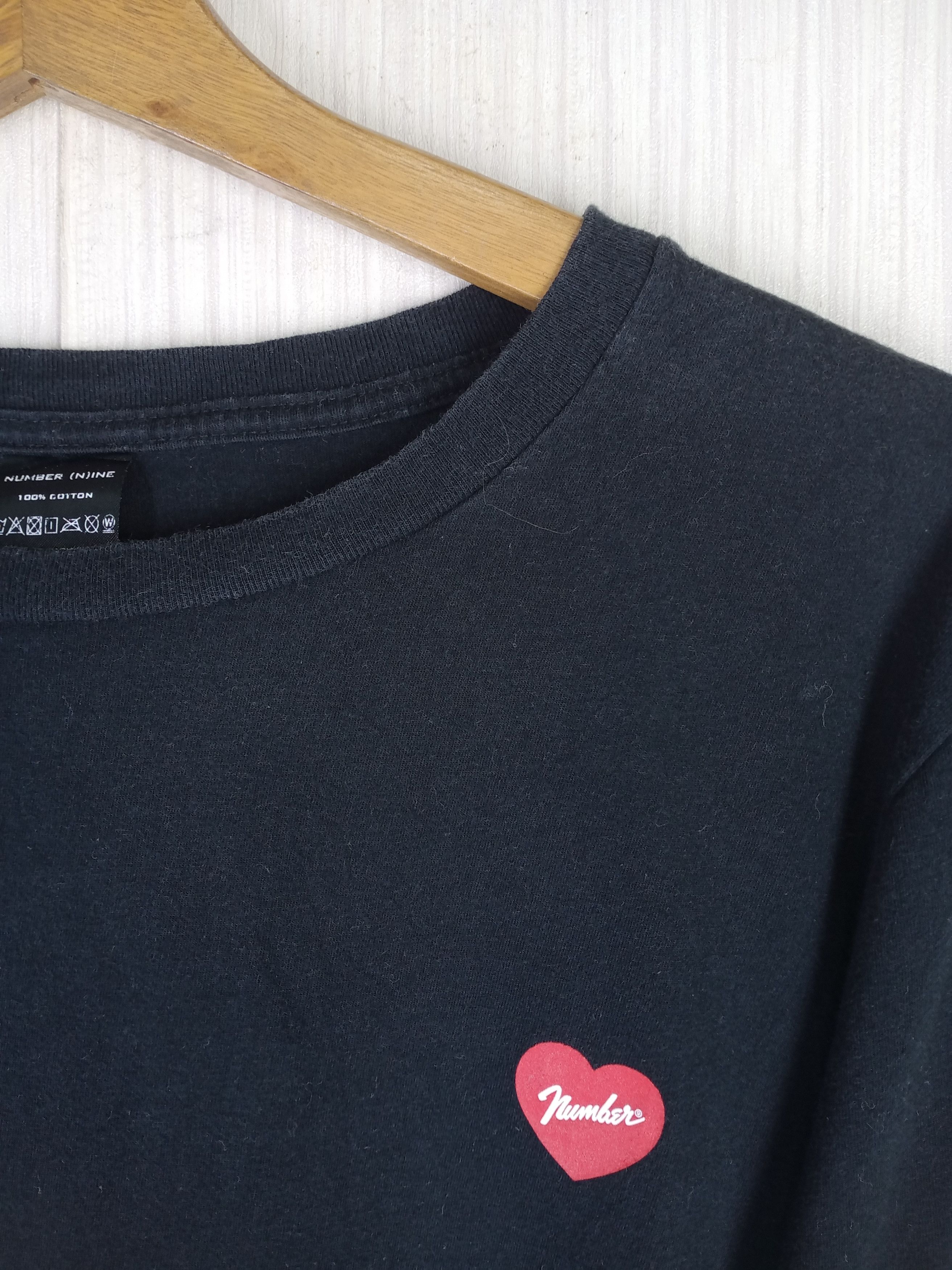 Number (N)ine Rare Number Nine Long Sleeve Tshirt Size US M / EU 48-50 / 2 - 7 Thumbnail