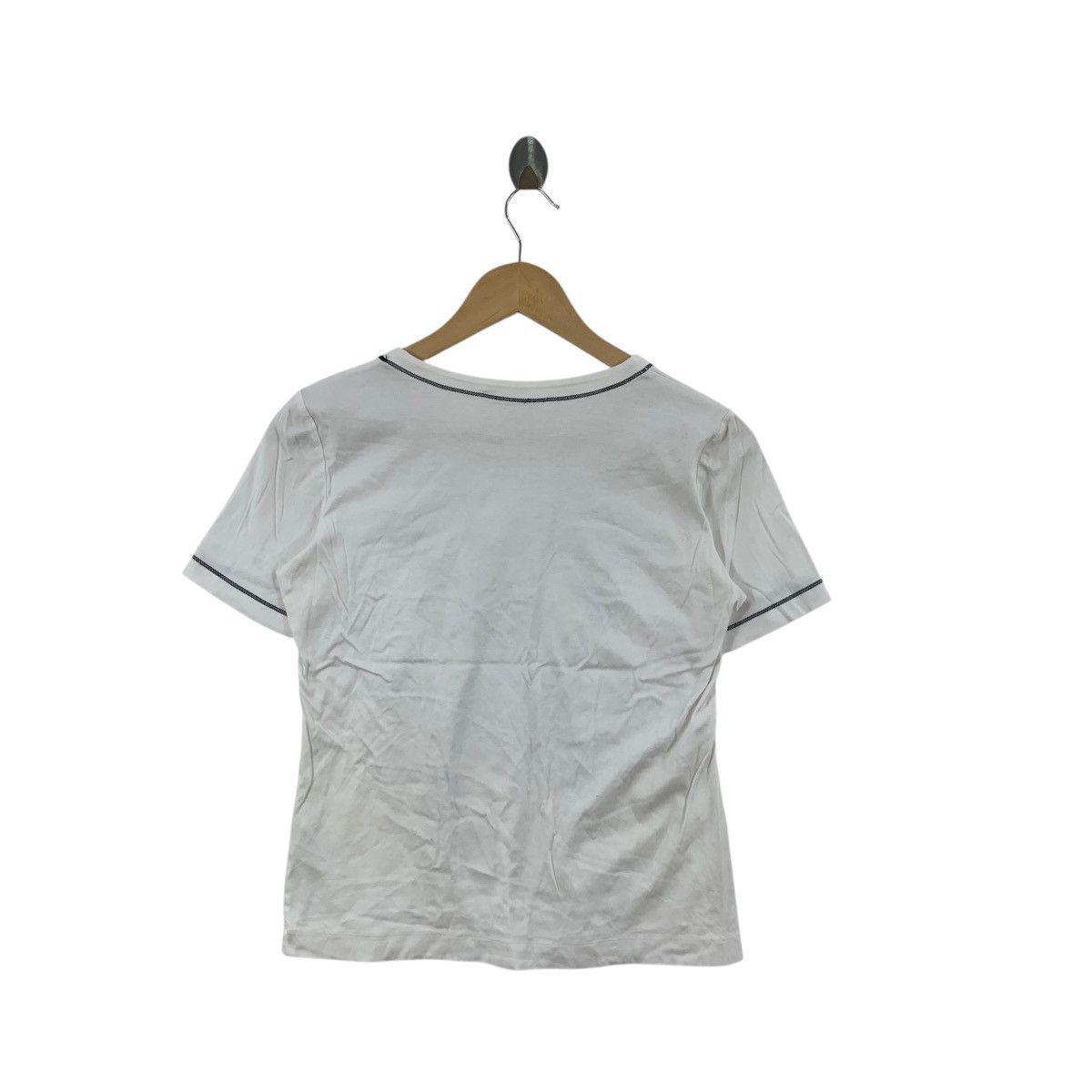 Hanae Mori Vintage HANAE MORI JAPAN Floral Painting Tee Shirt Top Size XS / US 0-2 / IT 36-38 - 6 Thumbnail