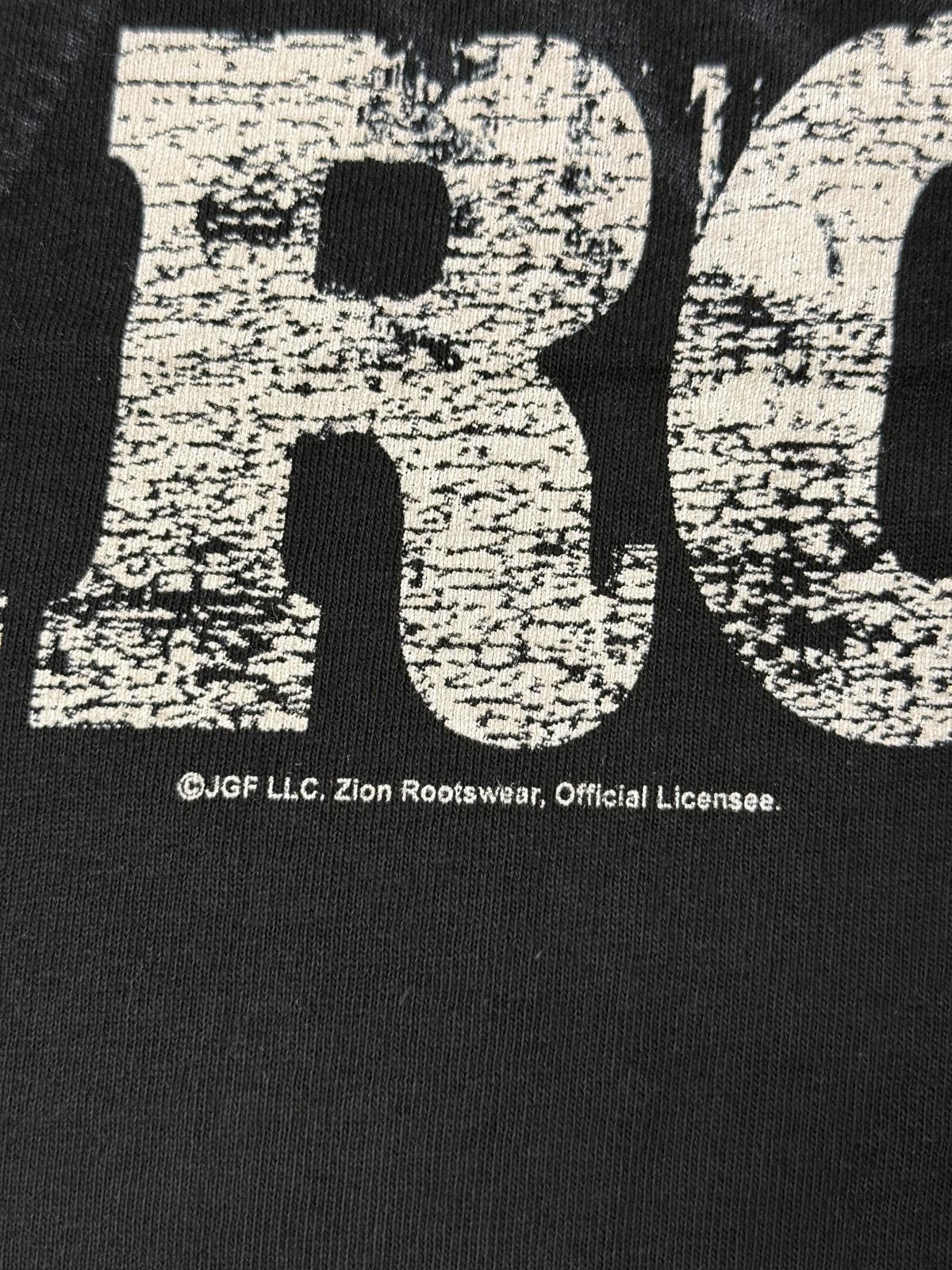 Designer VTG Jerry Garcia T-shirt Middle Finger Zion Rootswear Tag M Size US L / EU 52-54 / 3 - 4 Thumbnail