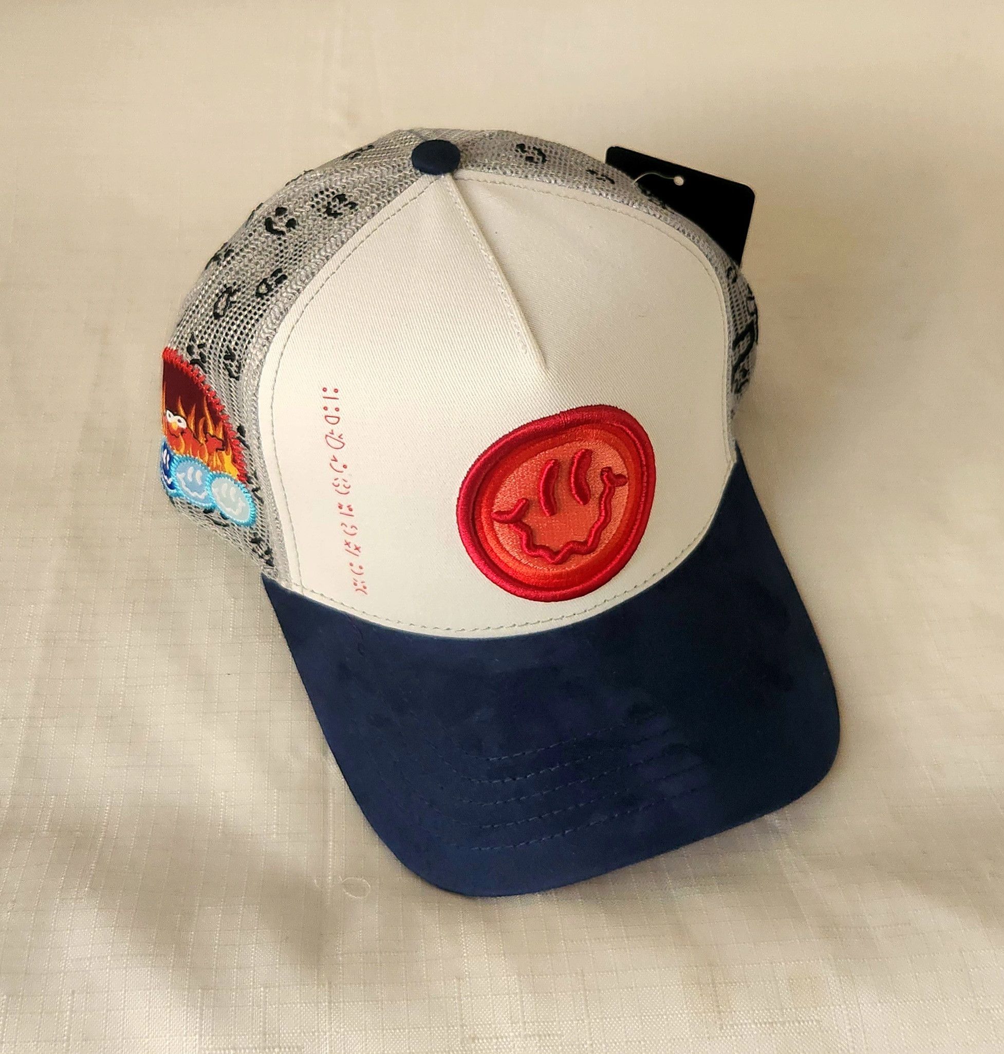 Other JC hats White Navy colorblock Beautiful Disaster Snapback Size ONE SIZE - 1 Thumbnail