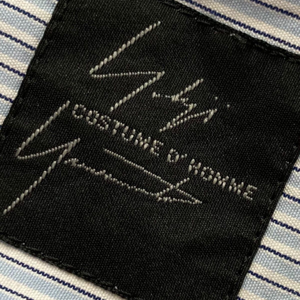 Yohji Yamamoto yohji yamamoto Stripe Shirt HC-B83-052 Size US L / EU 52-54 / 3 - 7 Thumbnail