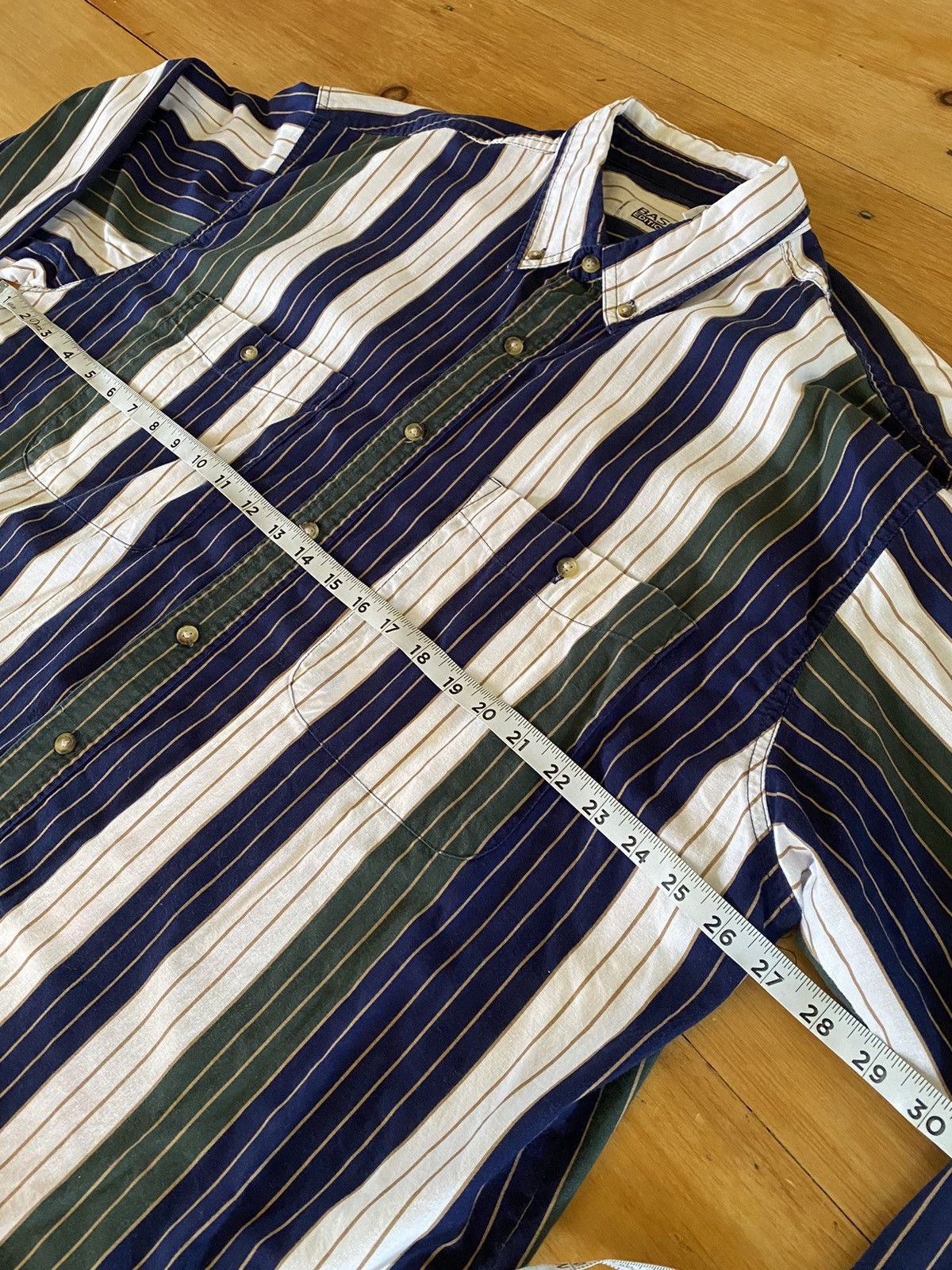 Basic Editions Vintage pinstripe button up XXL Size US XXL / EU 58 / 5 - 5 Thumbnail
