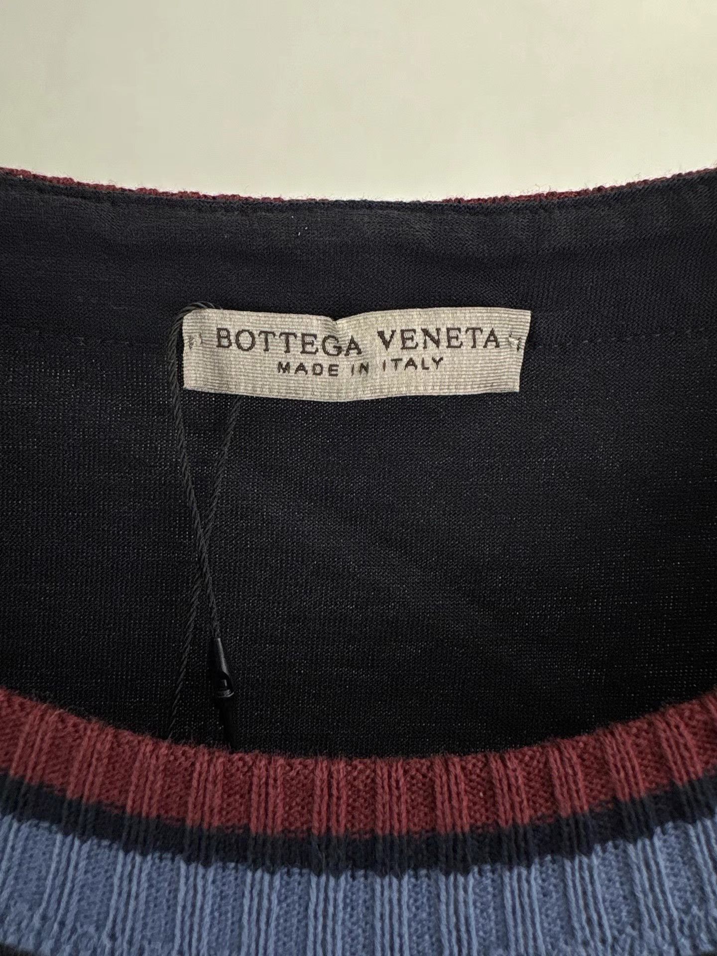 Bottega Veneta Bottega Veneta Color Block Spliced Short Sleeve K1 Size US L / EU 52-54 / 3 - 3 Thumbnail