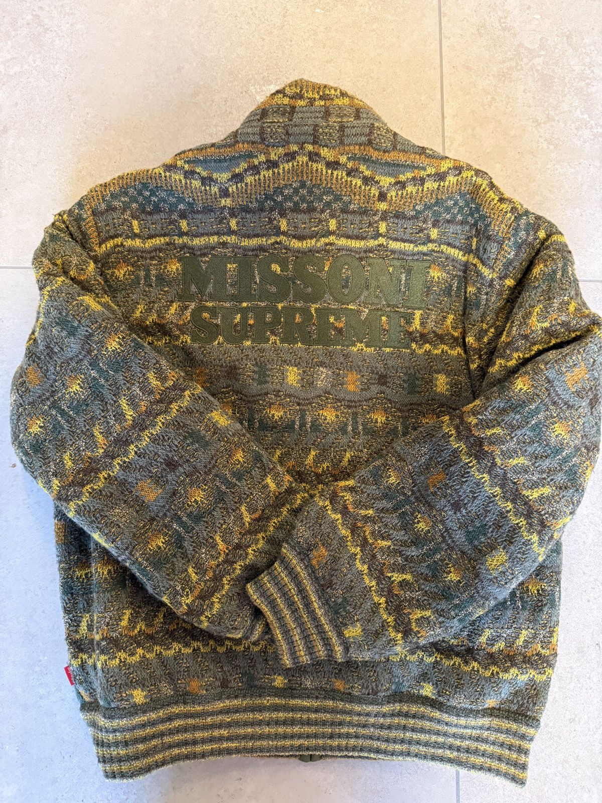 Missoni × Supreme Supreme x Missoni Reversible Knit Jacket Size US S / EU 44-46 / 1 - 4 Thumbnail