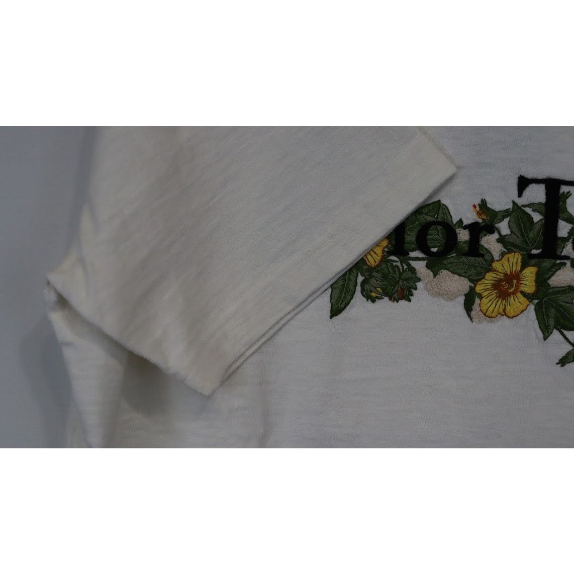 DENIM TEARS × Dior o1rshd1 Q:2 / M. C&S Top Waist T-Shirt Tee in Ivory Size US XL / EU 56 / 4 - 7 Thumbnail