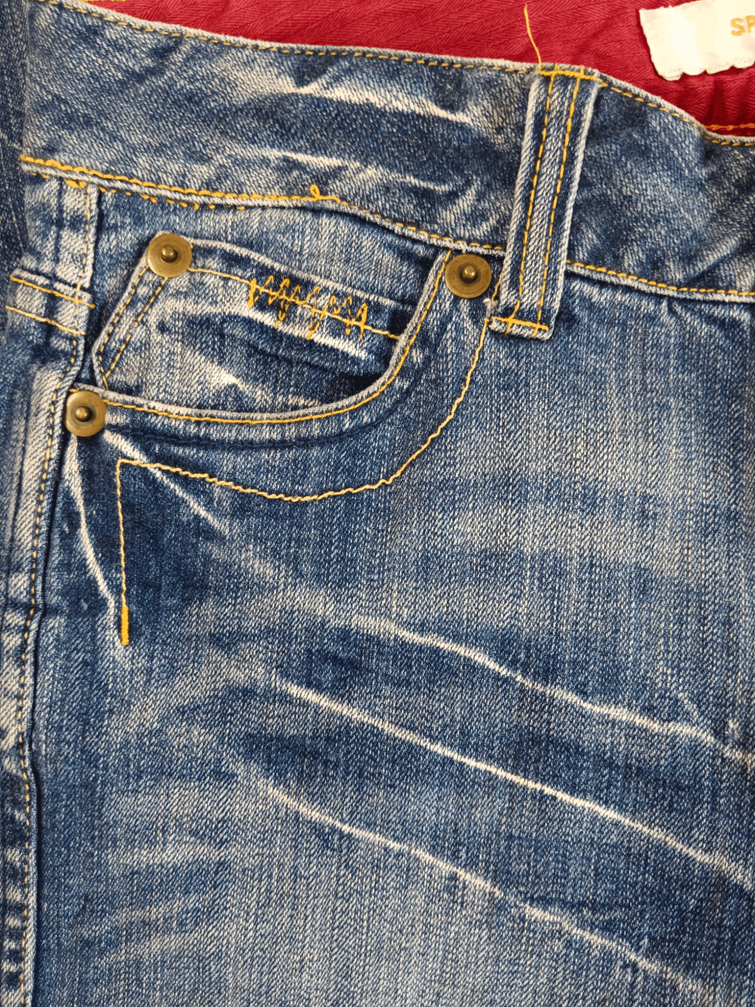 Le Grande Bleu (L.G.B.) FYE🔥SPLAGE Seditionaries Super Flare Punk Jeans Size US 30 / EU 46 - 9 Thumbnail
