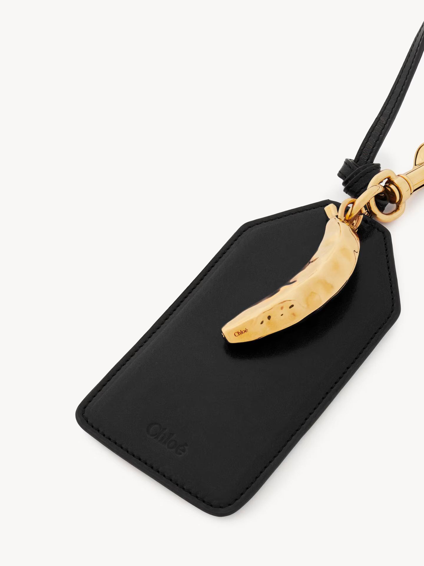 Chloe o1loc1c10226 Size: OS / Banana Tag in Black Size ONE SIZE - 2 Thumbnail