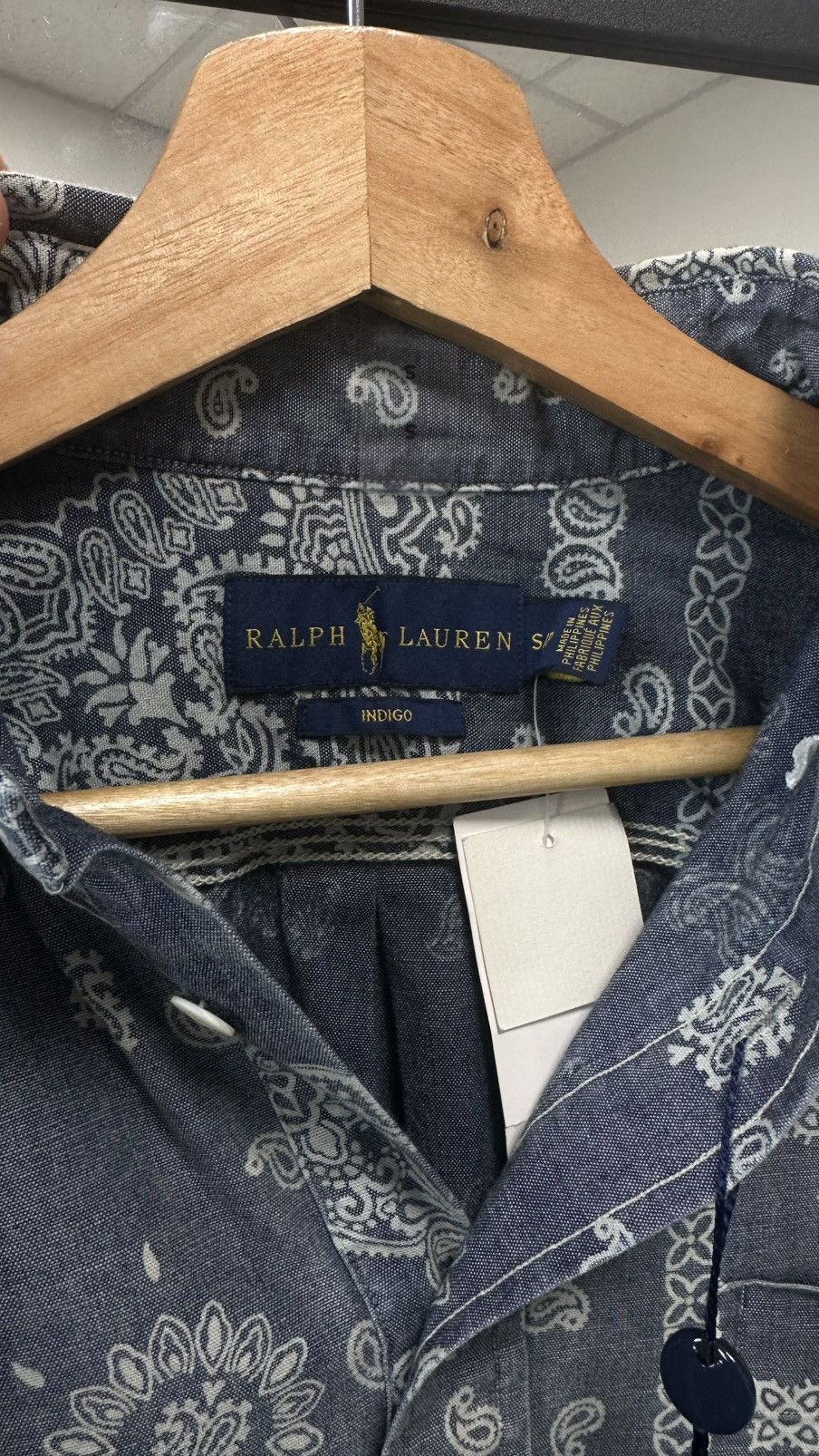 Ralph Lauren Ralph Lauren indigo shirt Size US S / EU 44-46 / 1 - 3 Thumbnail