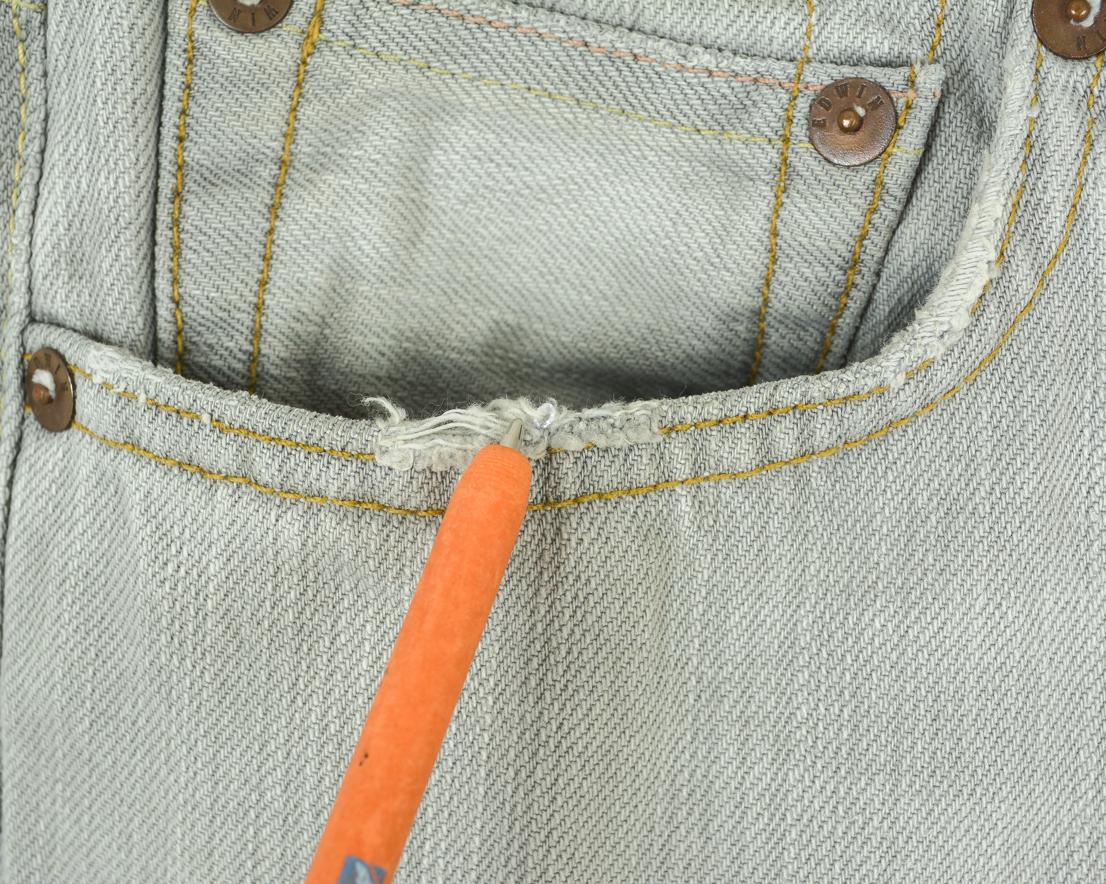 Edwin Strong Arm Construction Skinny Denim Pants W28 L34 Trousers Size US 28 / EU 44 - 3 Thumbnail